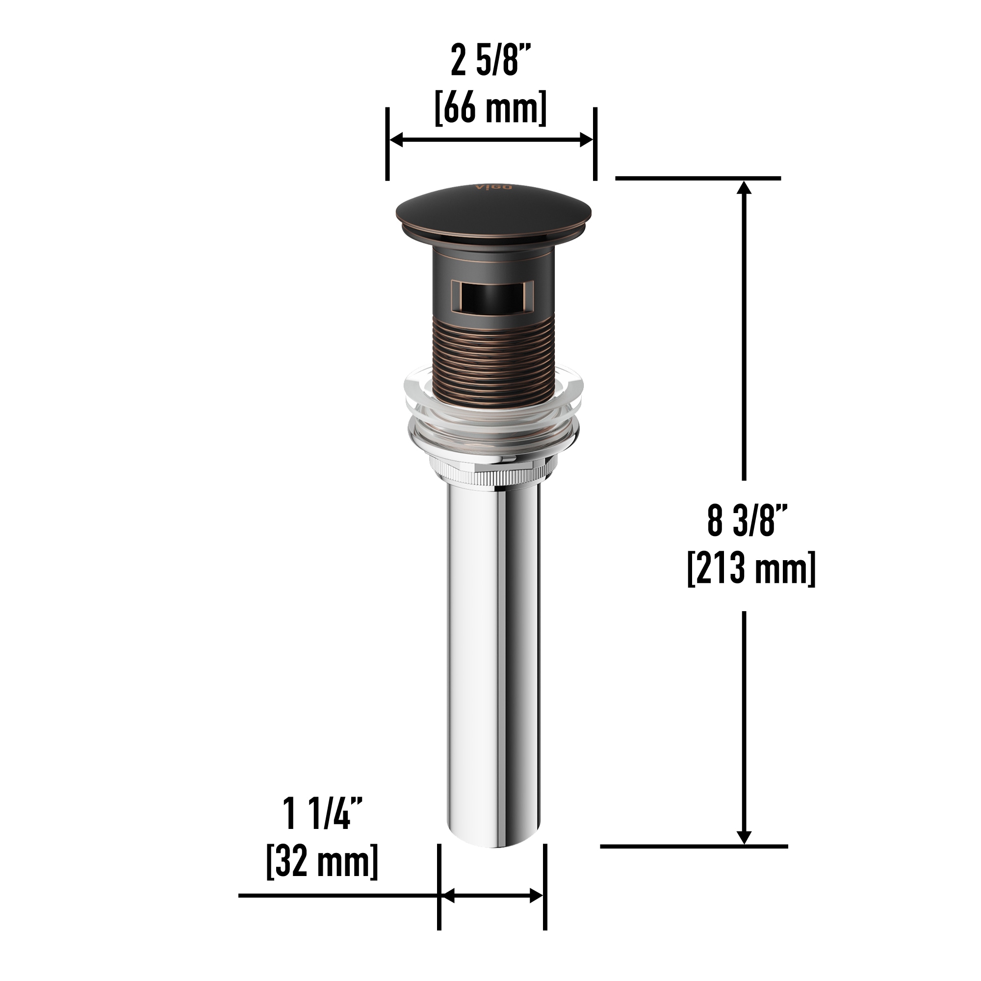 VIGO VG16002ARB Drains-Flanges - View #2