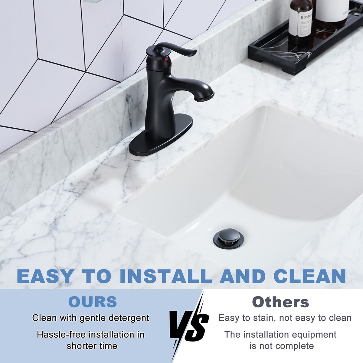 Mondawe MOSL030-10MB Lavatory-Faucets - View #8