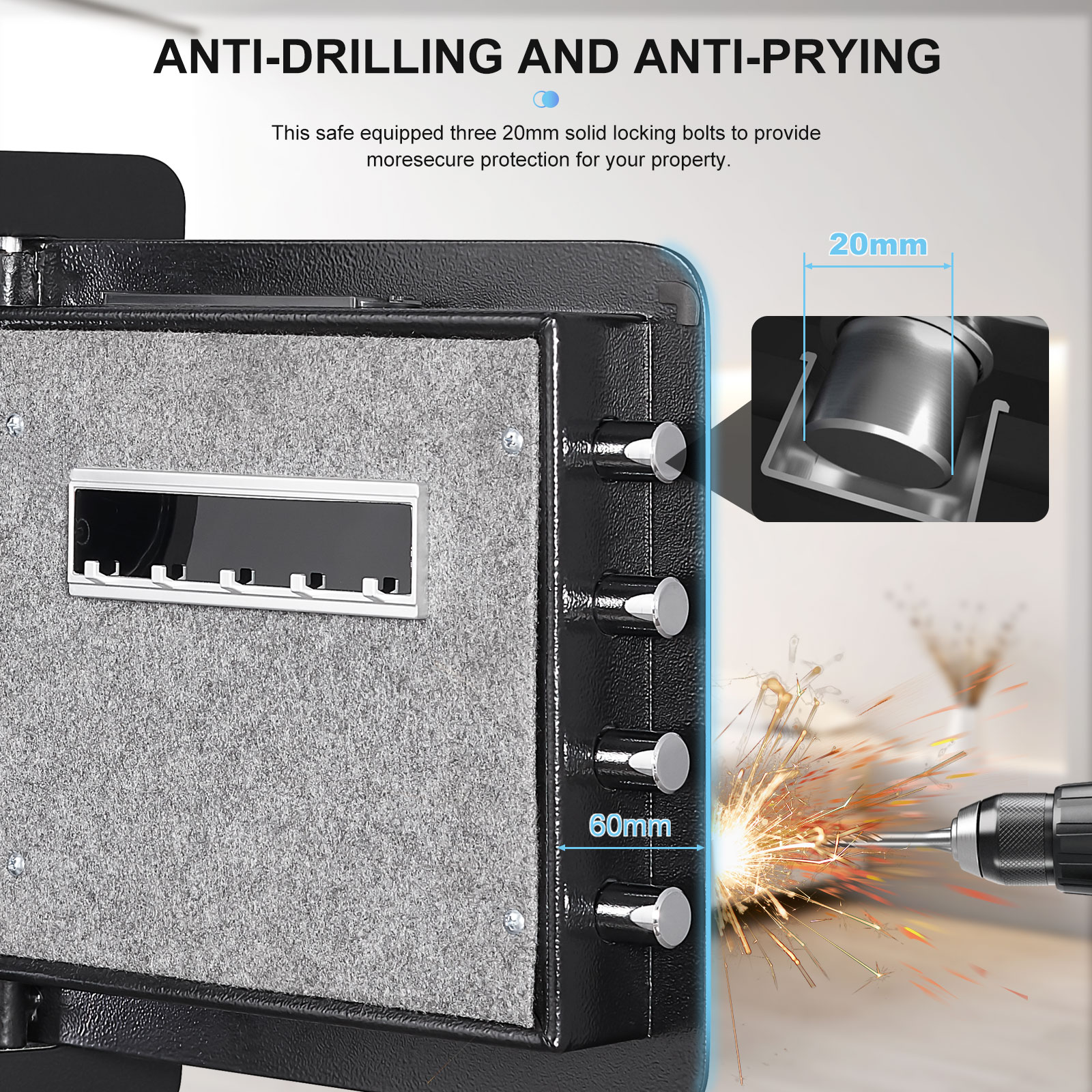 LOVMOR SF-R-W328P271219 Floor-Wall-Safes - View #6