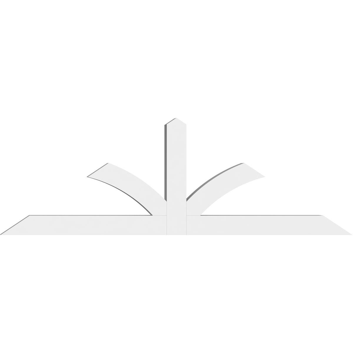 Ekena Millwork GBP072X24X0404RIC00 Exterior-Brackets-Braces - View #2