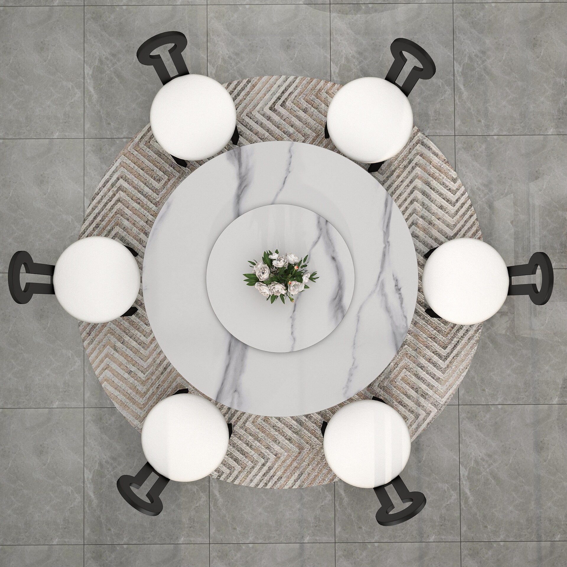 BuotiqHom DH-AT-150W80W-7B Dining-Tables - View #5