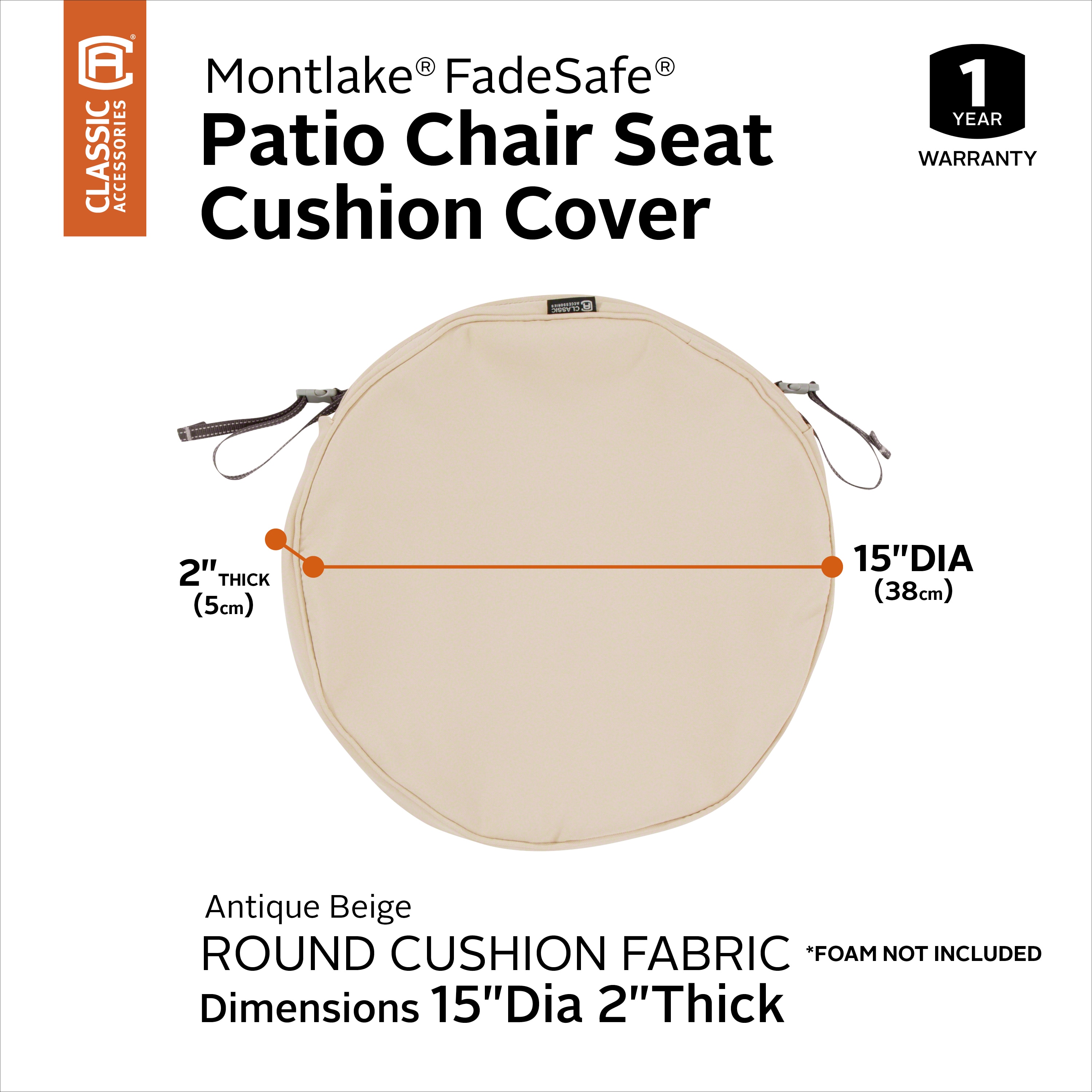 Classic Accessories 60-008-010301-RT Patio-Furniture-Cushions - View #3