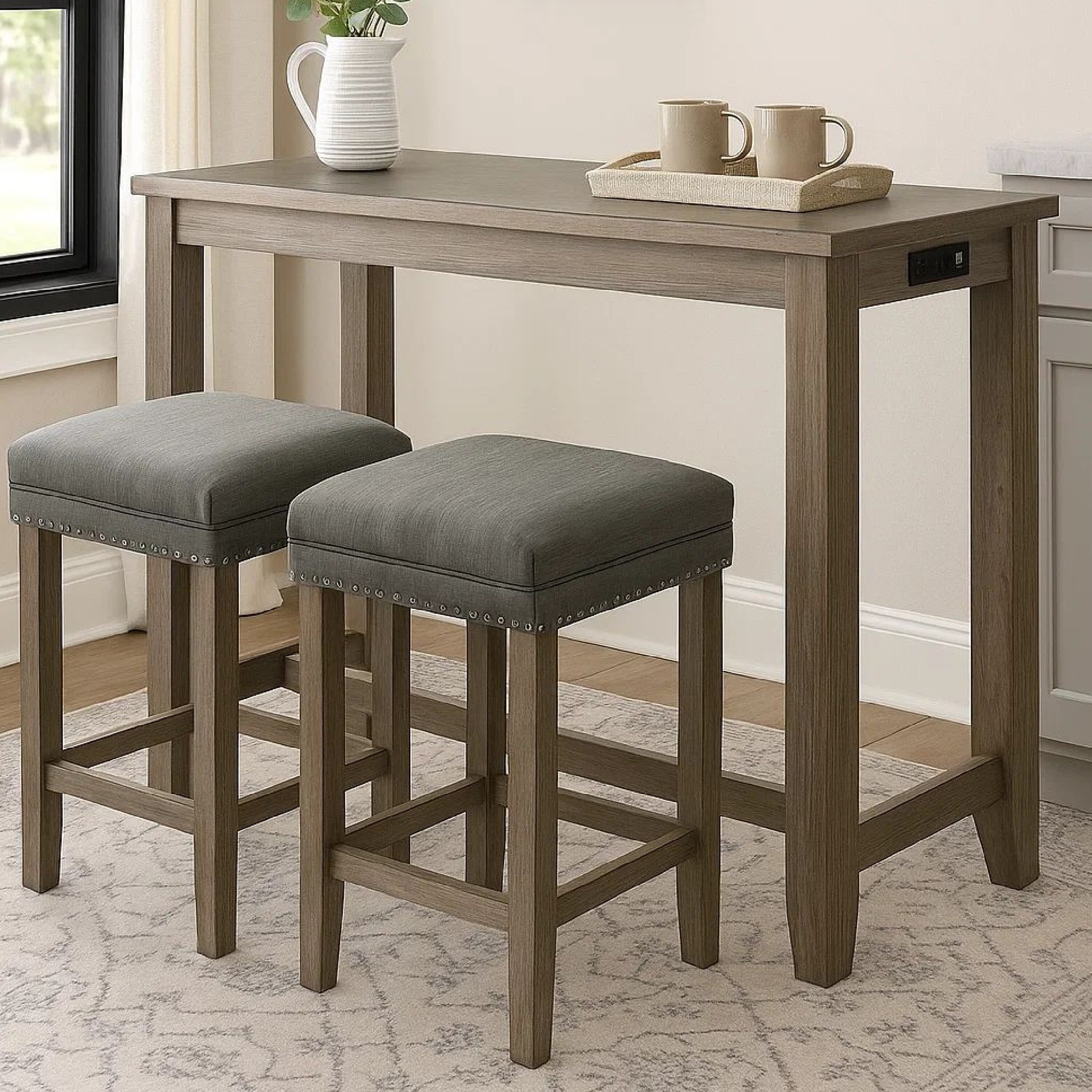 Benzara BM230638 stools - View #6