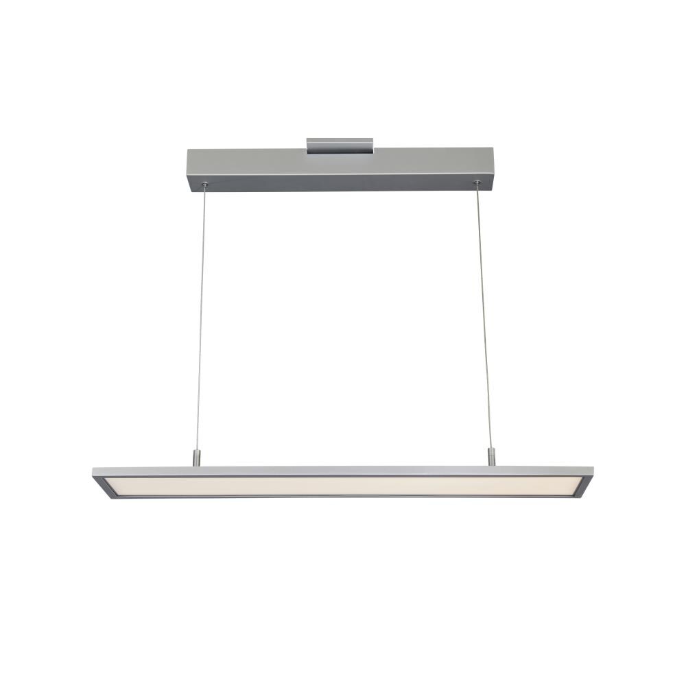 VONN Lighting Atria Silver Modern/Contemporary Linear LED Kitchen Island Light