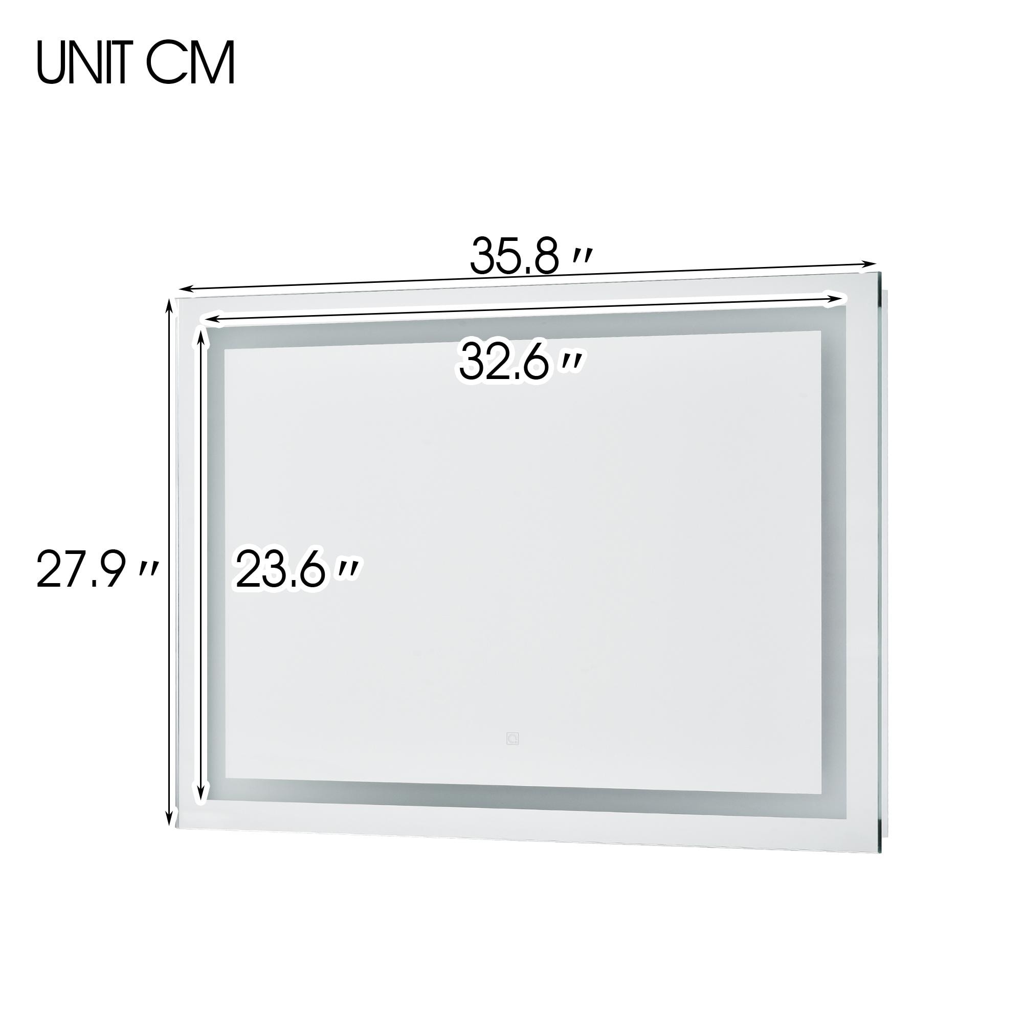 Bayfeve BF-S30136-MIR Framed-Bath-Mirrors - View #5