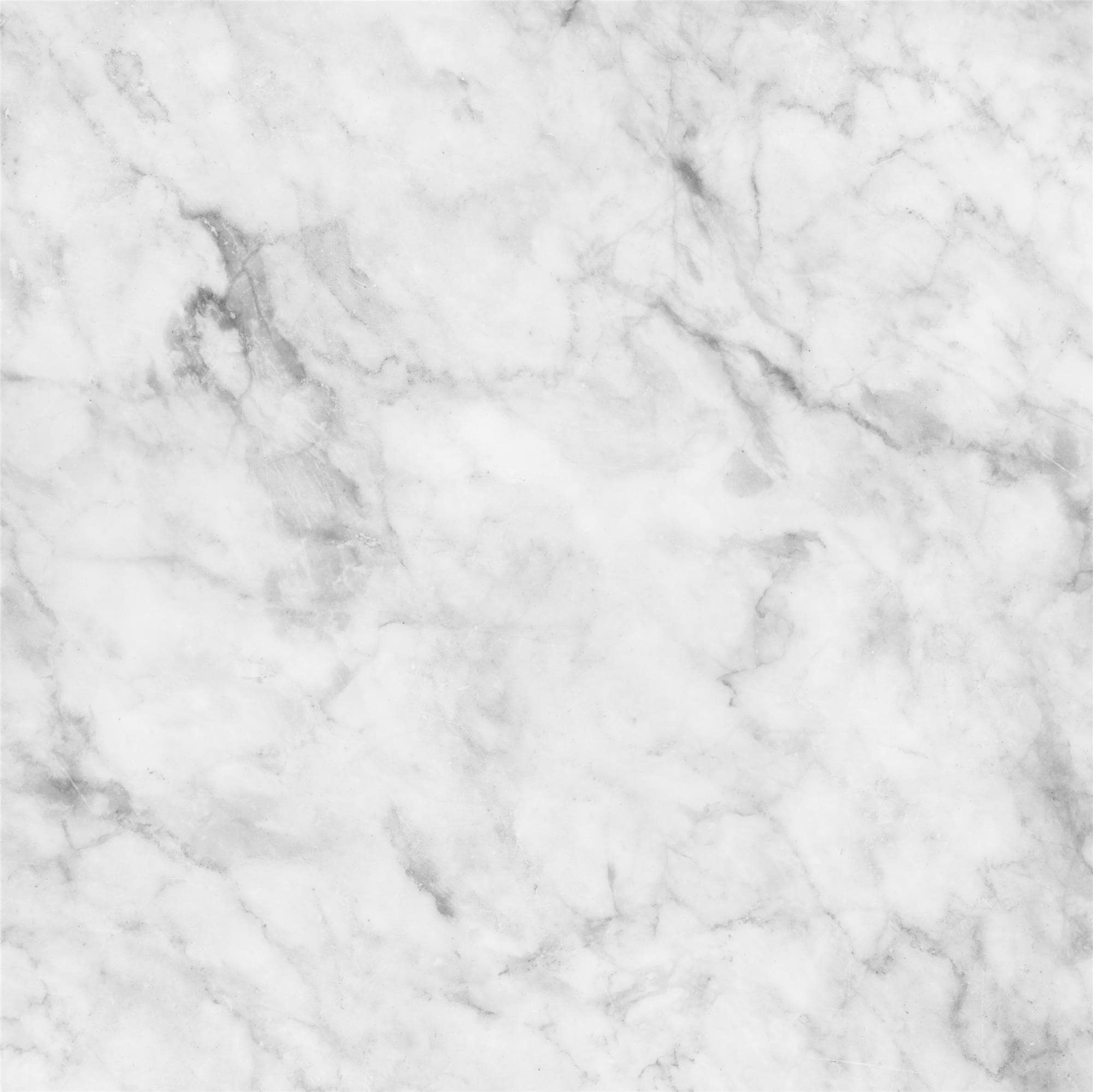 Ella Modern White Marble and Black Metal 5-Shelf Bookcase