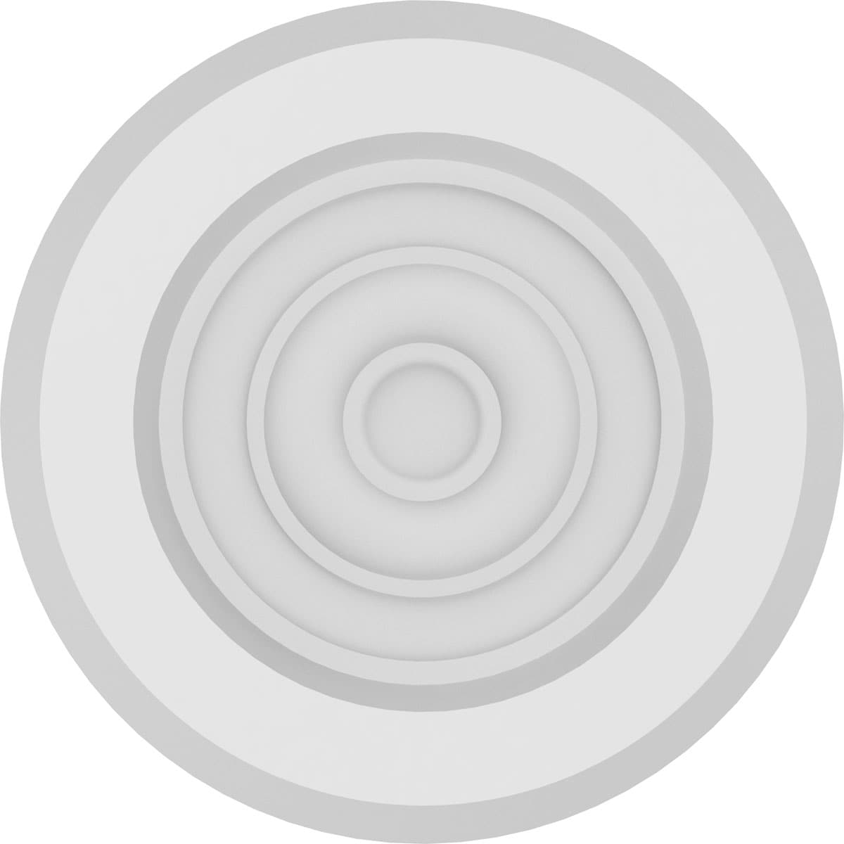 Ekena Millwork ROSP050X050X050GRY03 rosettes - View #2