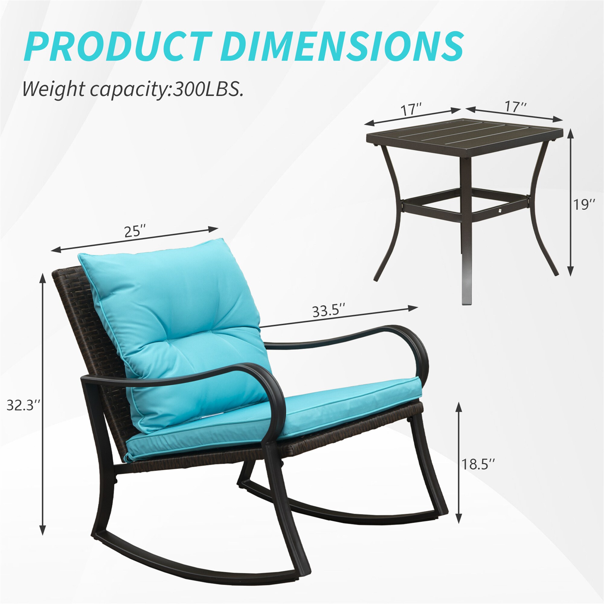 BABOOM BOM-9P399625-OR Patio-Conversation-Sets - View #3