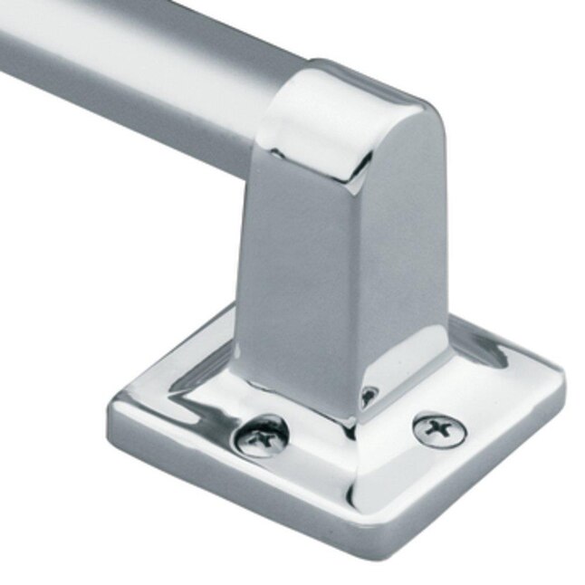 Moen Home Care 24-in Chrome Wall Mount Grab Bar Moen Home Care 24-in Chrome Wall Mount Grab Bar