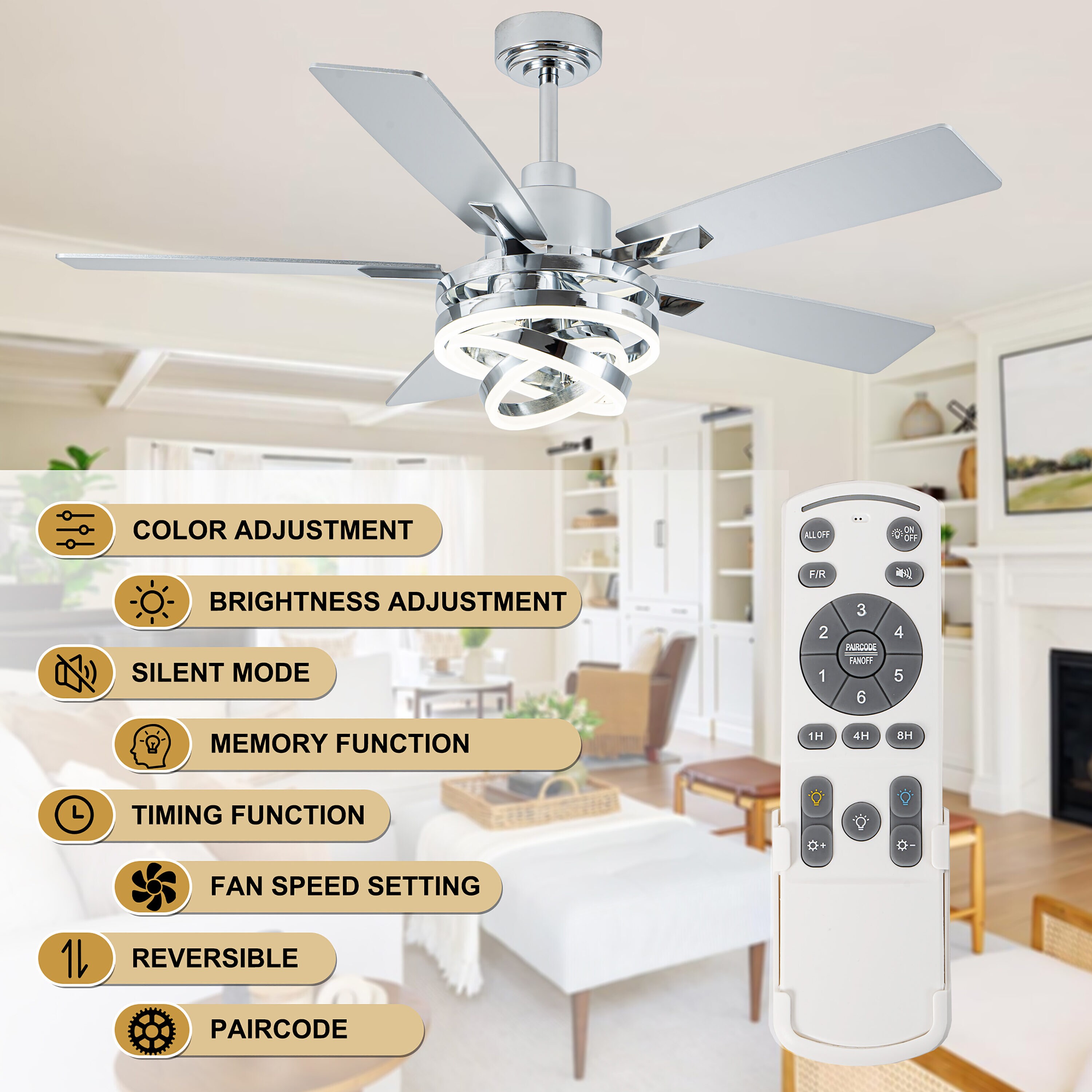 Cusp Barn CS20DC28 Ceiling-Fans - View #10
