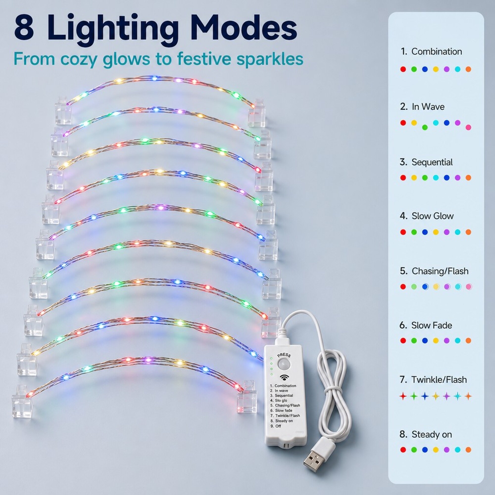 Numhew NHBEN406595 Patio-String-Lights - View #5