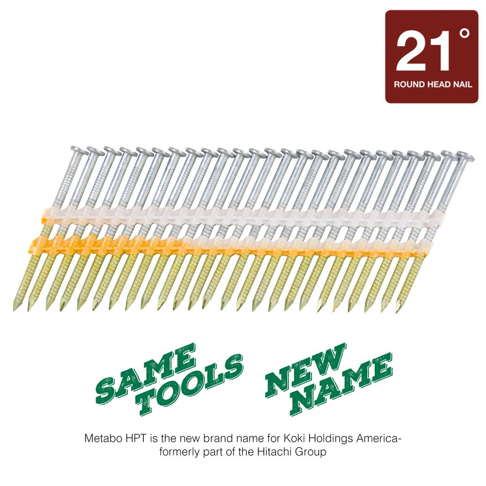 Metabo HPT 2-in x 0.113-in 21 Degree Hot-Dipped Galvanized Ring