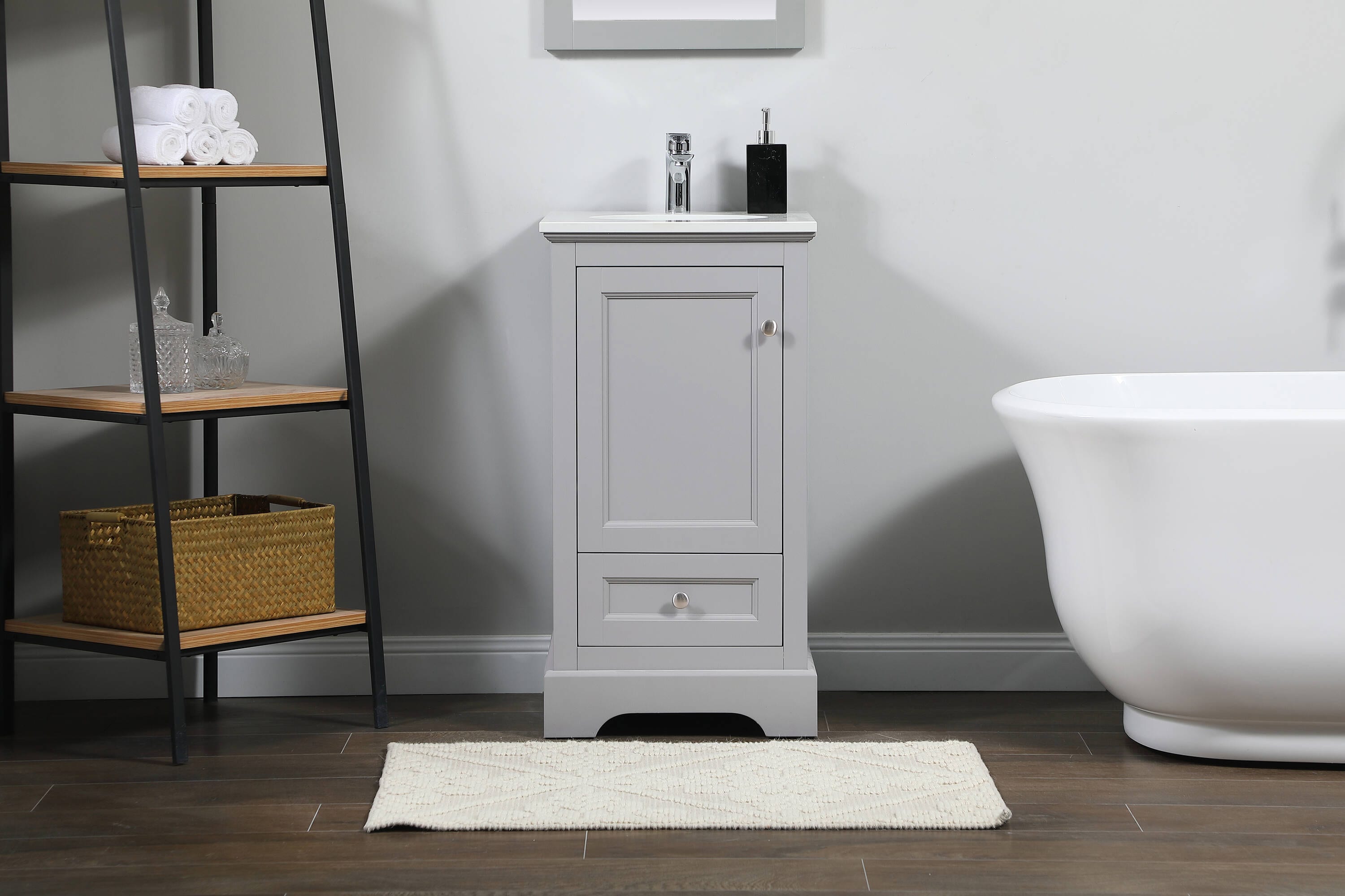 Elegant Decor HF46554GR Bath-Vanity-Combo - View #6