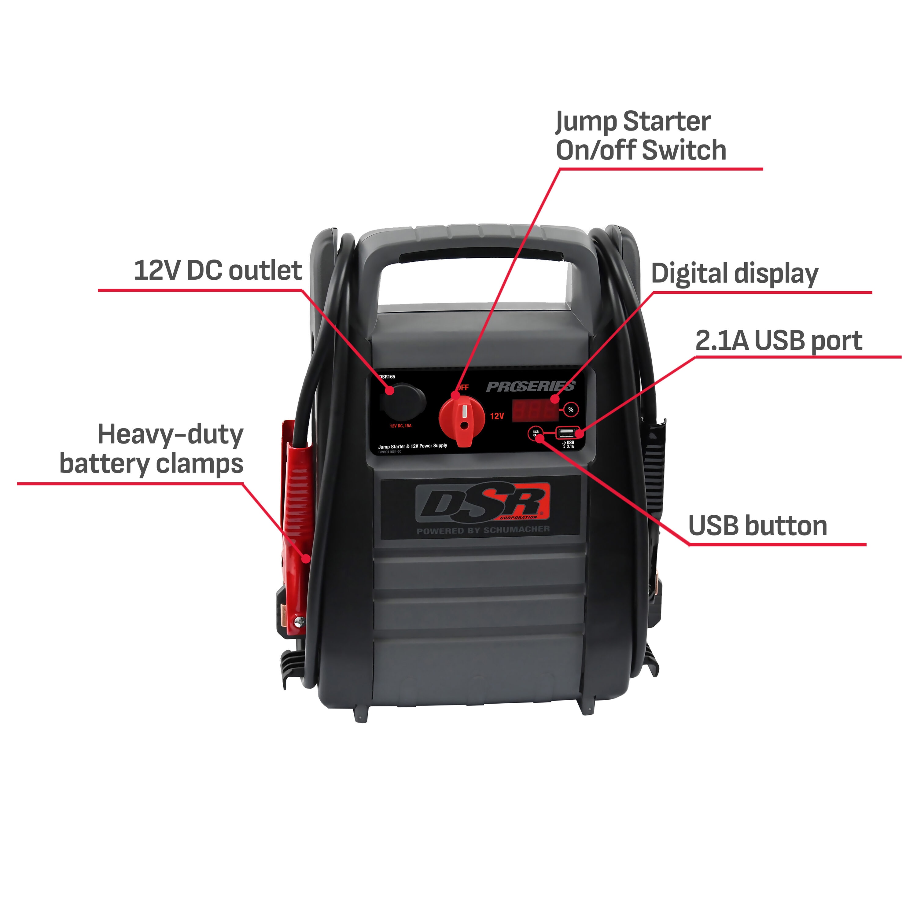 Schumacher Electric DSR165 Jump-Starters - View #2