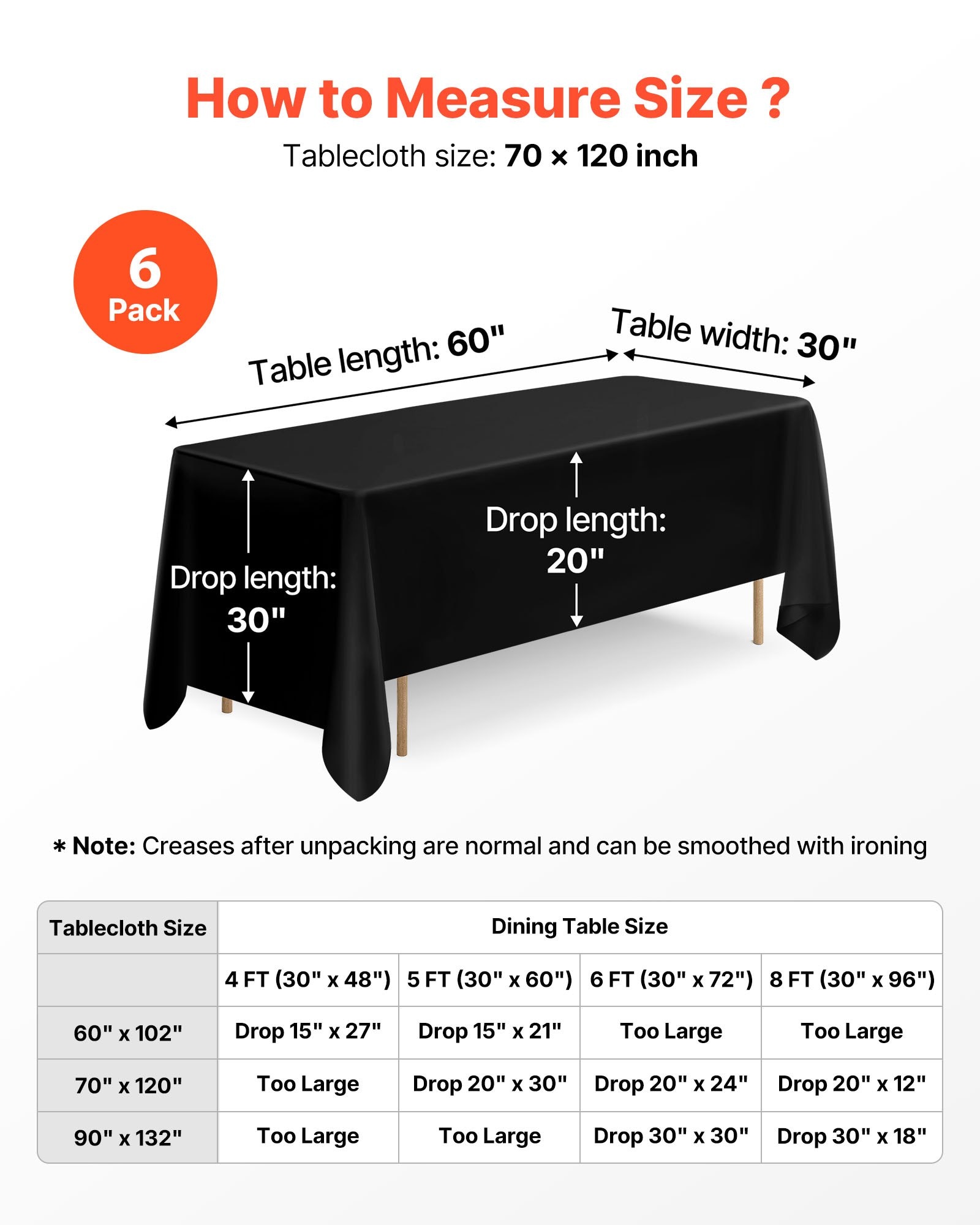 Mecale YAS-E153NK Table-Covers - View #7