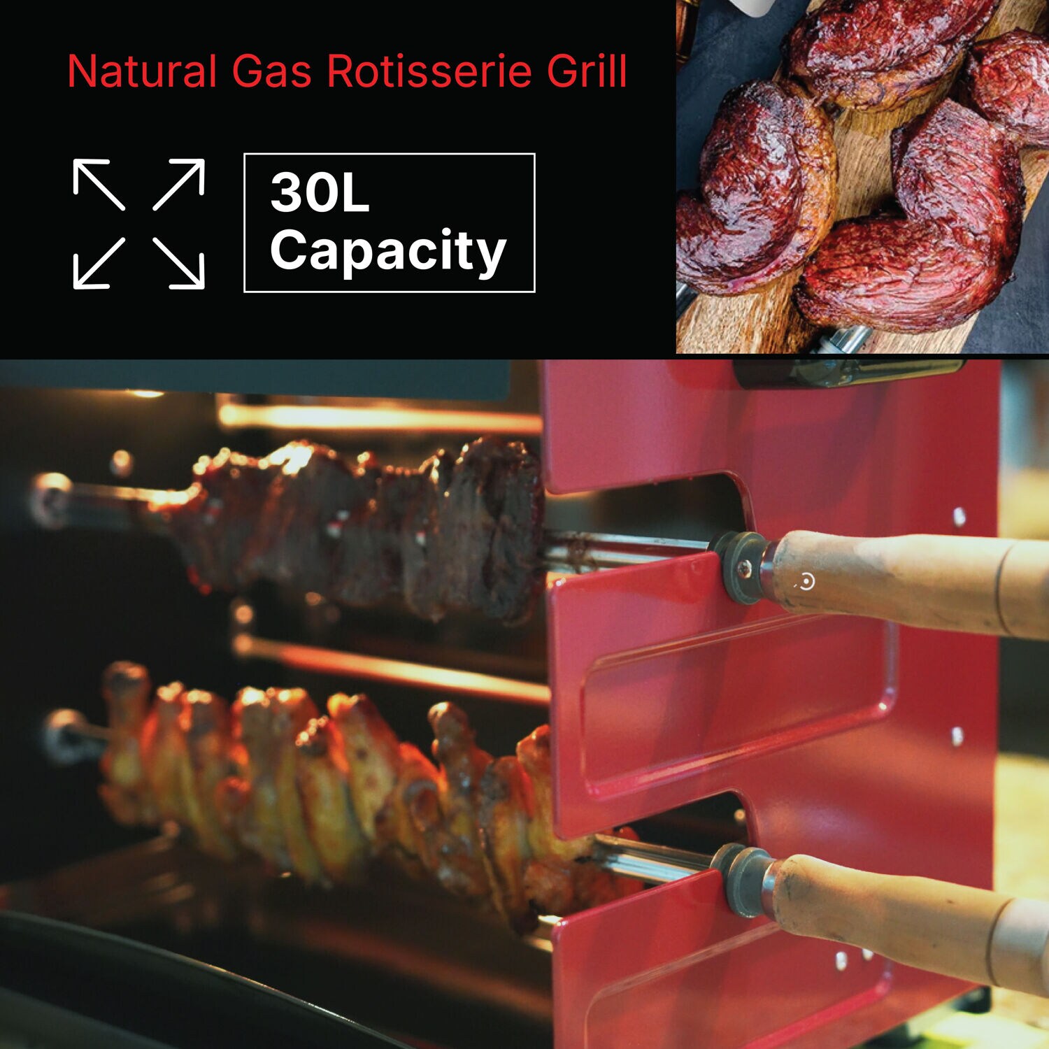 Brazilian Flame BG-05LXK-RED Tabletop-Grills - View #9