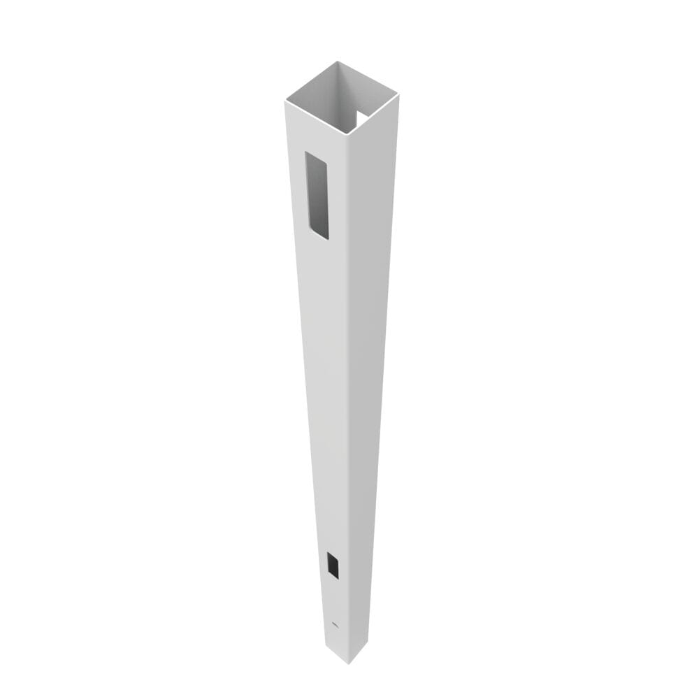 Freedom 73045547 Barington/Newbeck 9-ft H x 5-in W White Vinyl Line Fence post