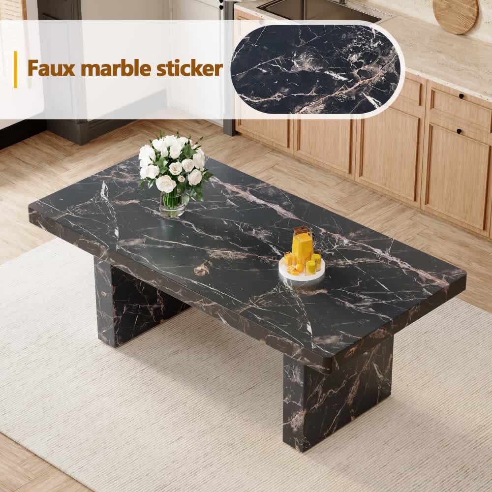 Coolbibila KELLEN-TABLE-BLACK Dining-Tables - View #4