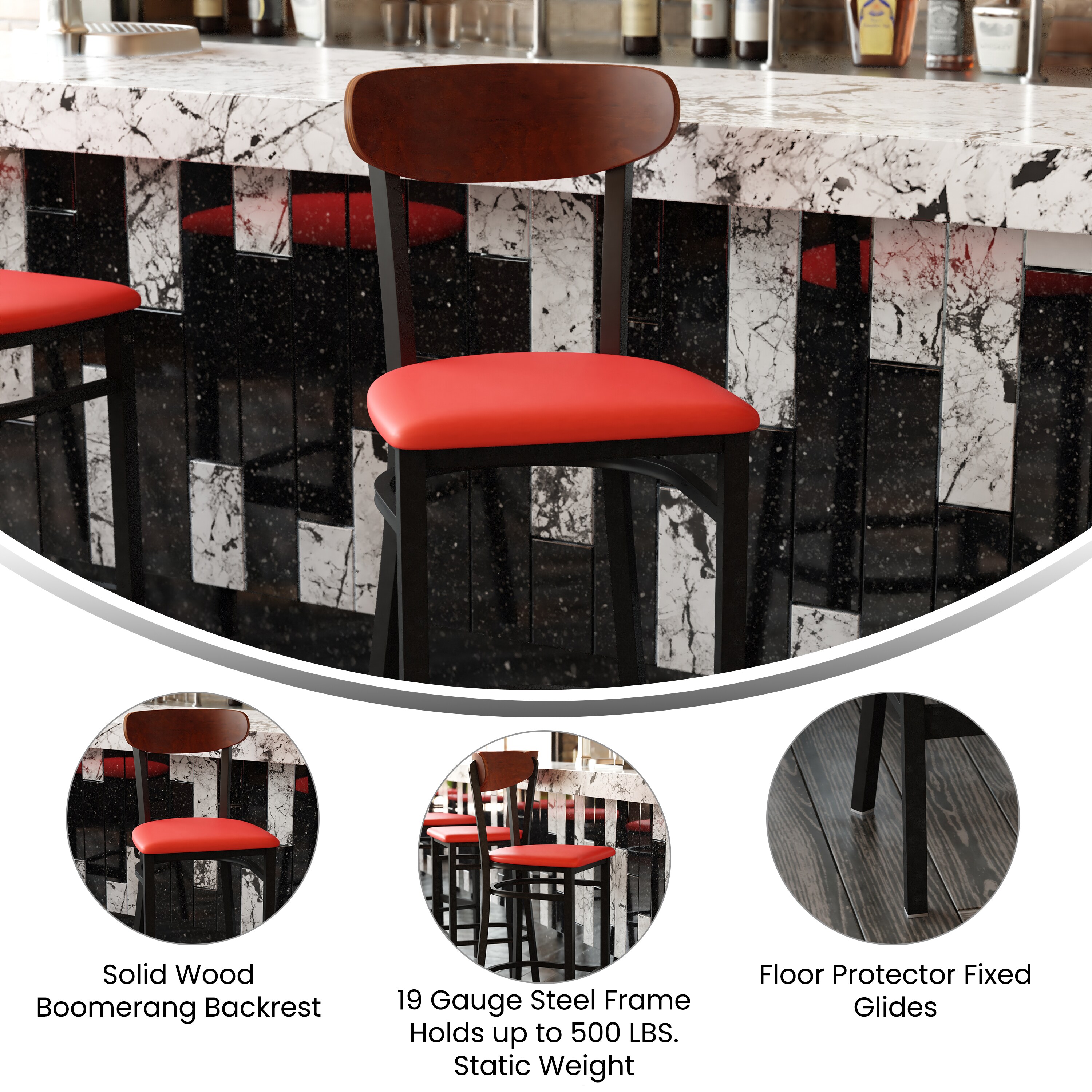 Flash Furniture 196861010248 stools - View #4