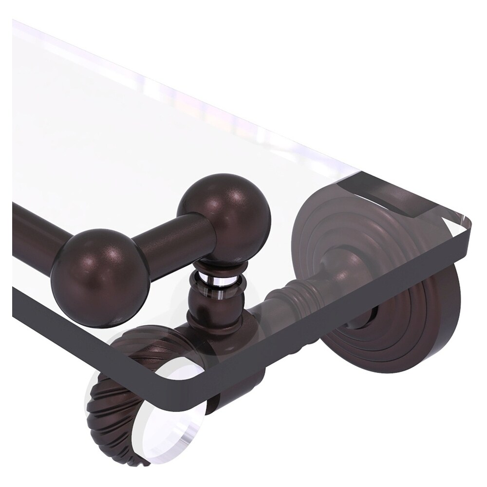 Allied Brass PG-1T-16-GAL-ABZ Bathroom-Shelves - View #2