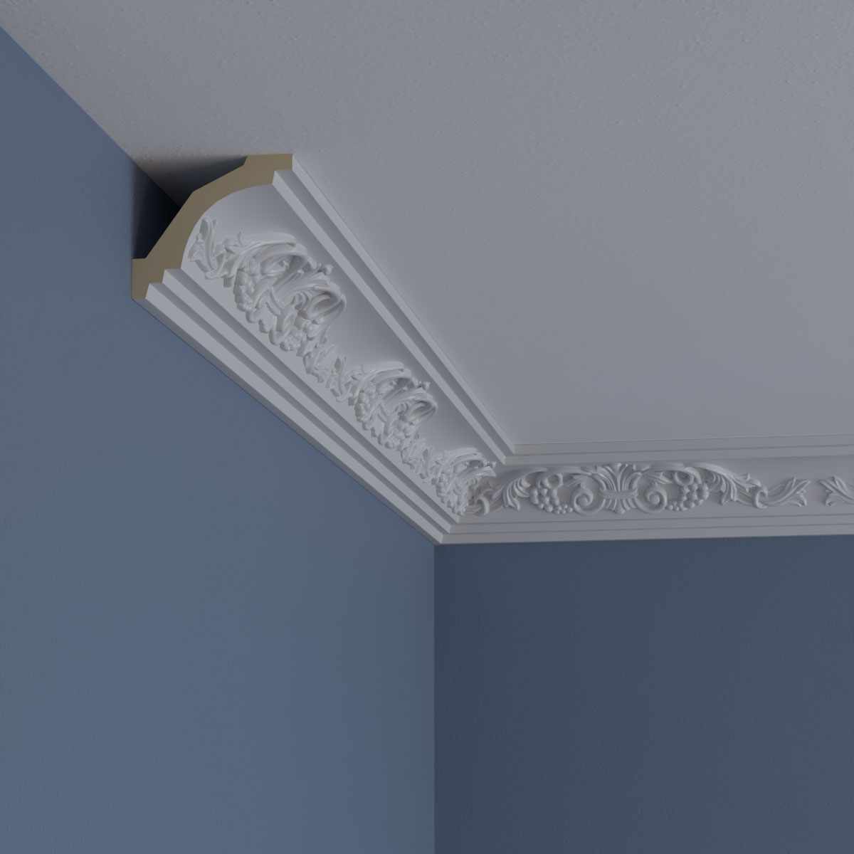 Ekena Millwork MLD02X02X03QU-CASE-2 Crown-Moulding - View #10