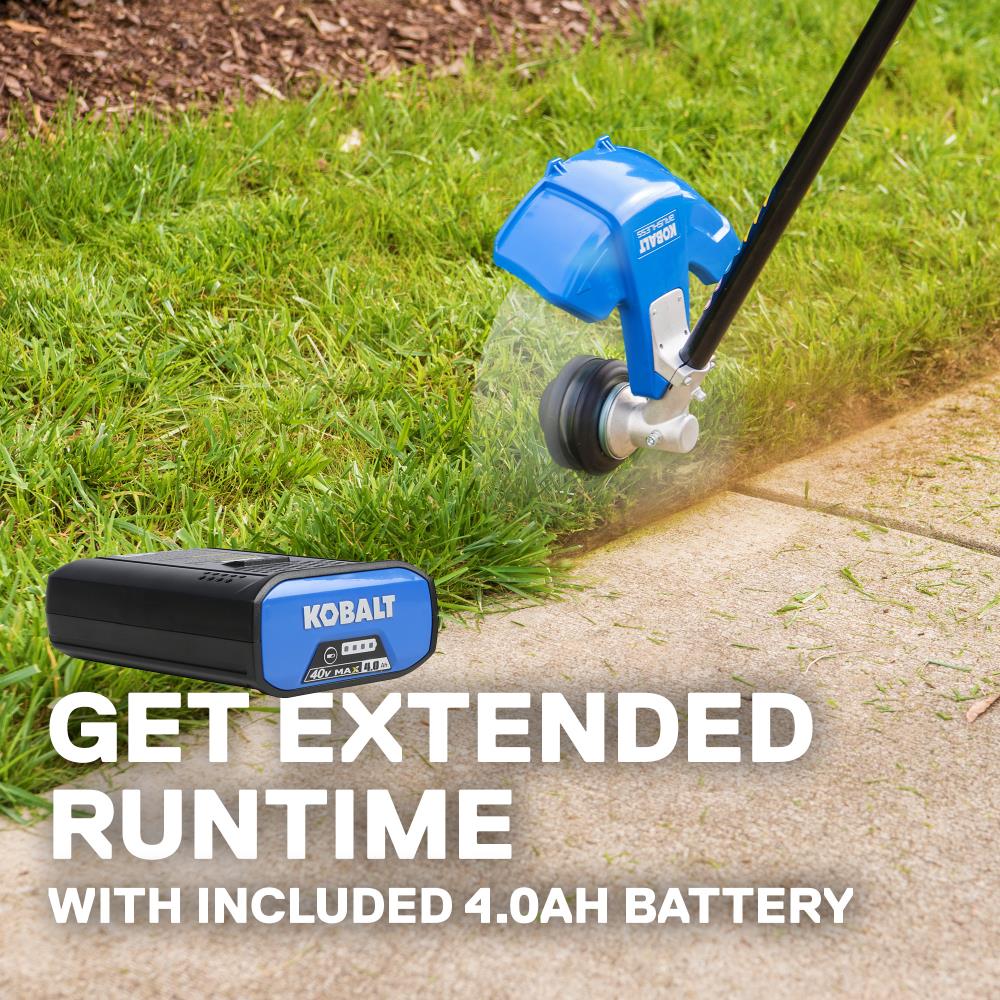 Lowes kobalt 40v online weed eater