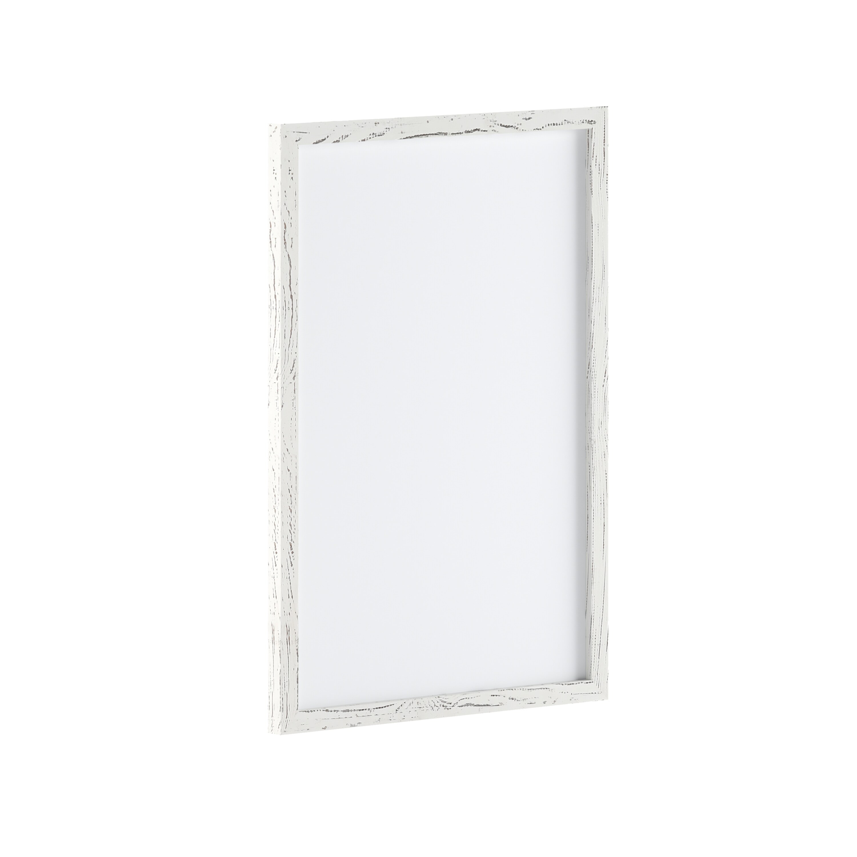 Flash Furniture 196861109966 Bristol 20x30 Wall Mount White Board with Included Dry Erase Marker; 4 Magnets; and Eraser for Home; School or Business in Whitewashed