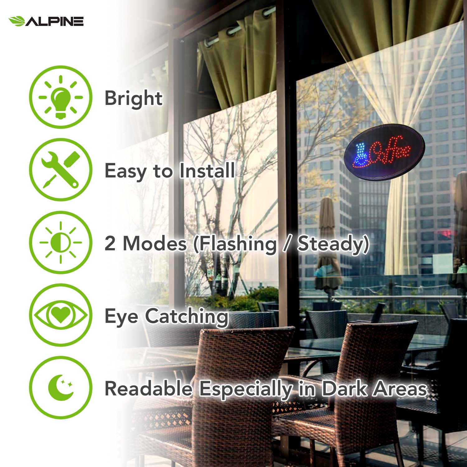 Alpine Industries 497-06-2PK Neon-Signs - View #8