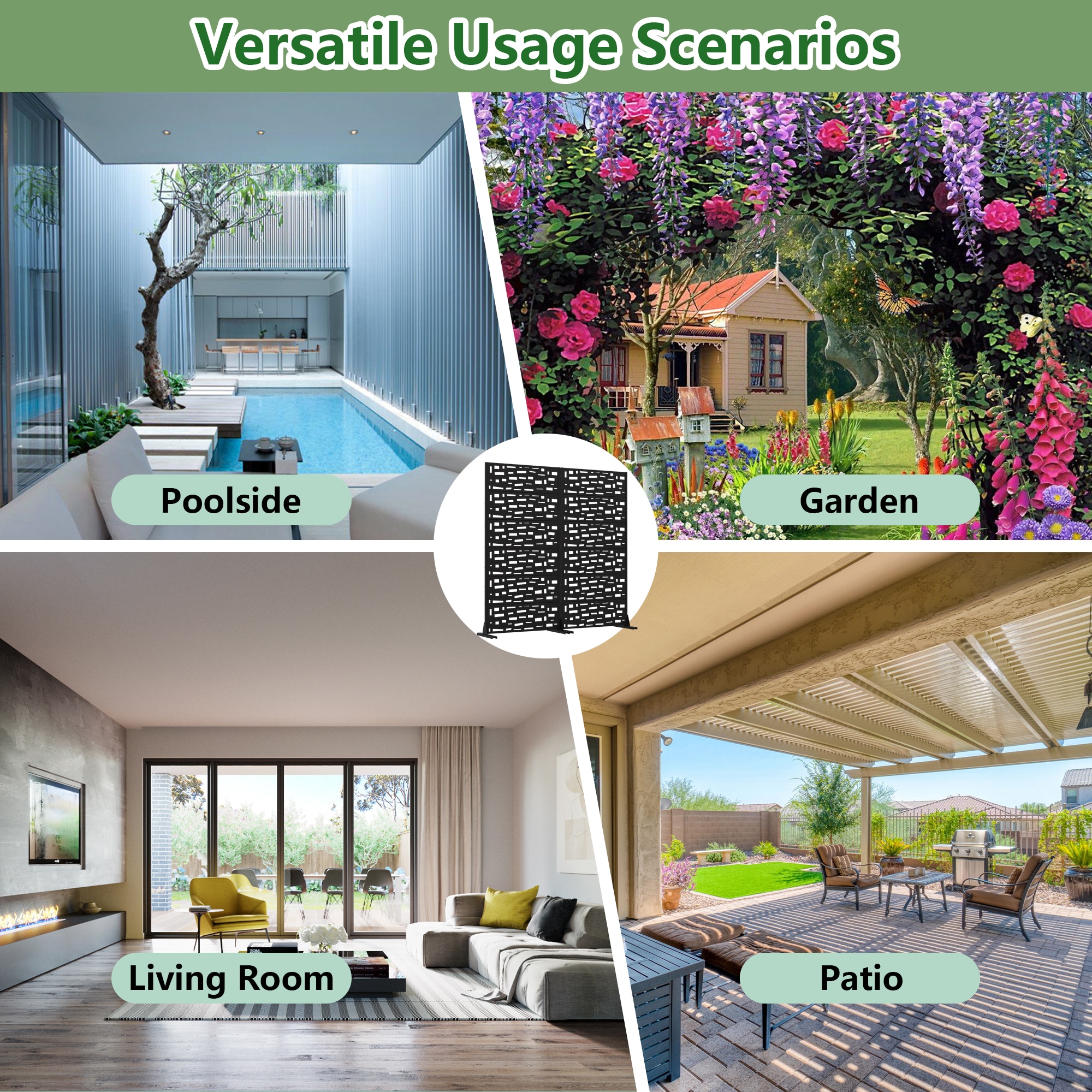 Lirago L20609-604A34 Outdoor-Privacy-Screen - View #4