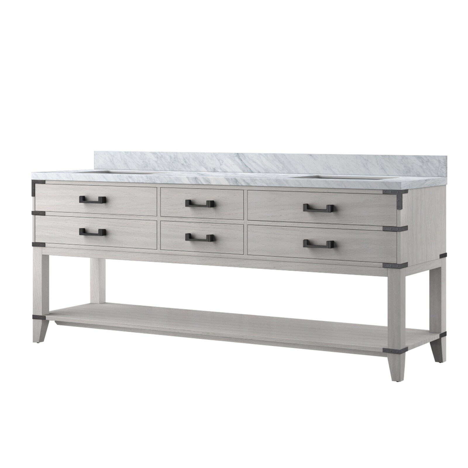 Lexora LVGR80DM100 Bath-Vanity-Combo - View #2