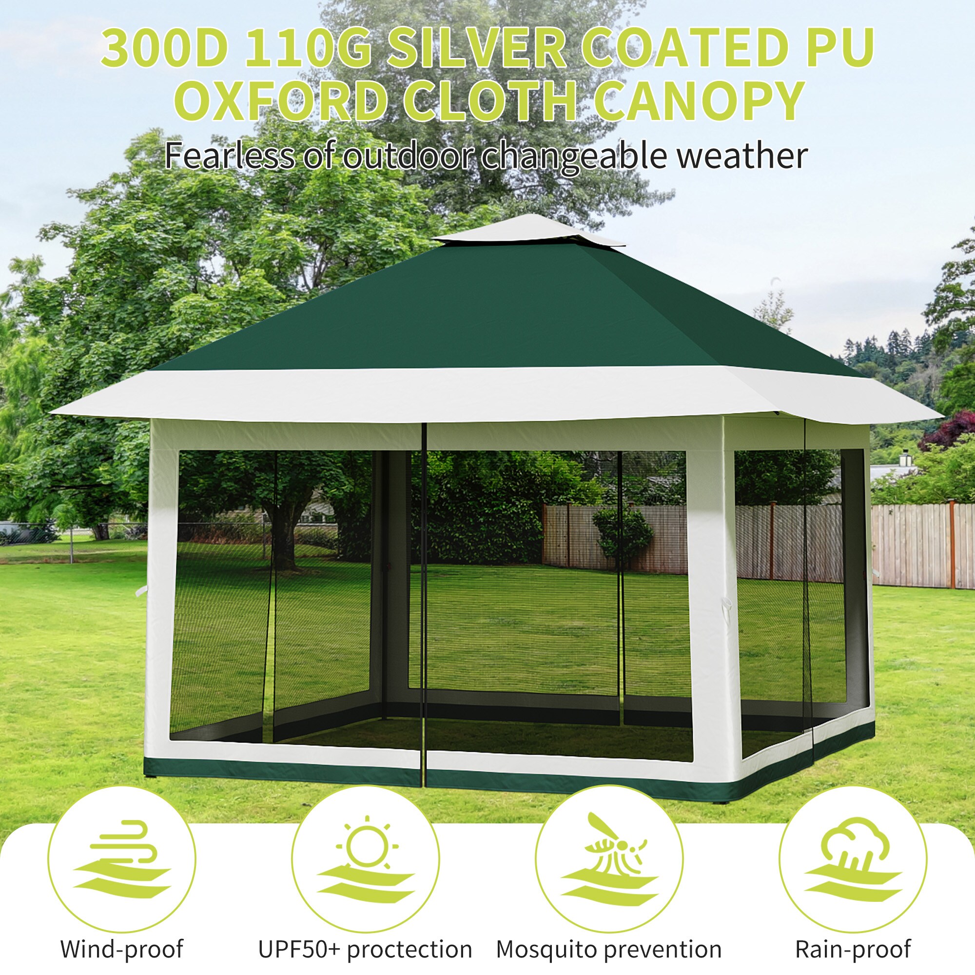 GarveeLife 12BPTNJY Wood-Resin-Gazebos - View #9