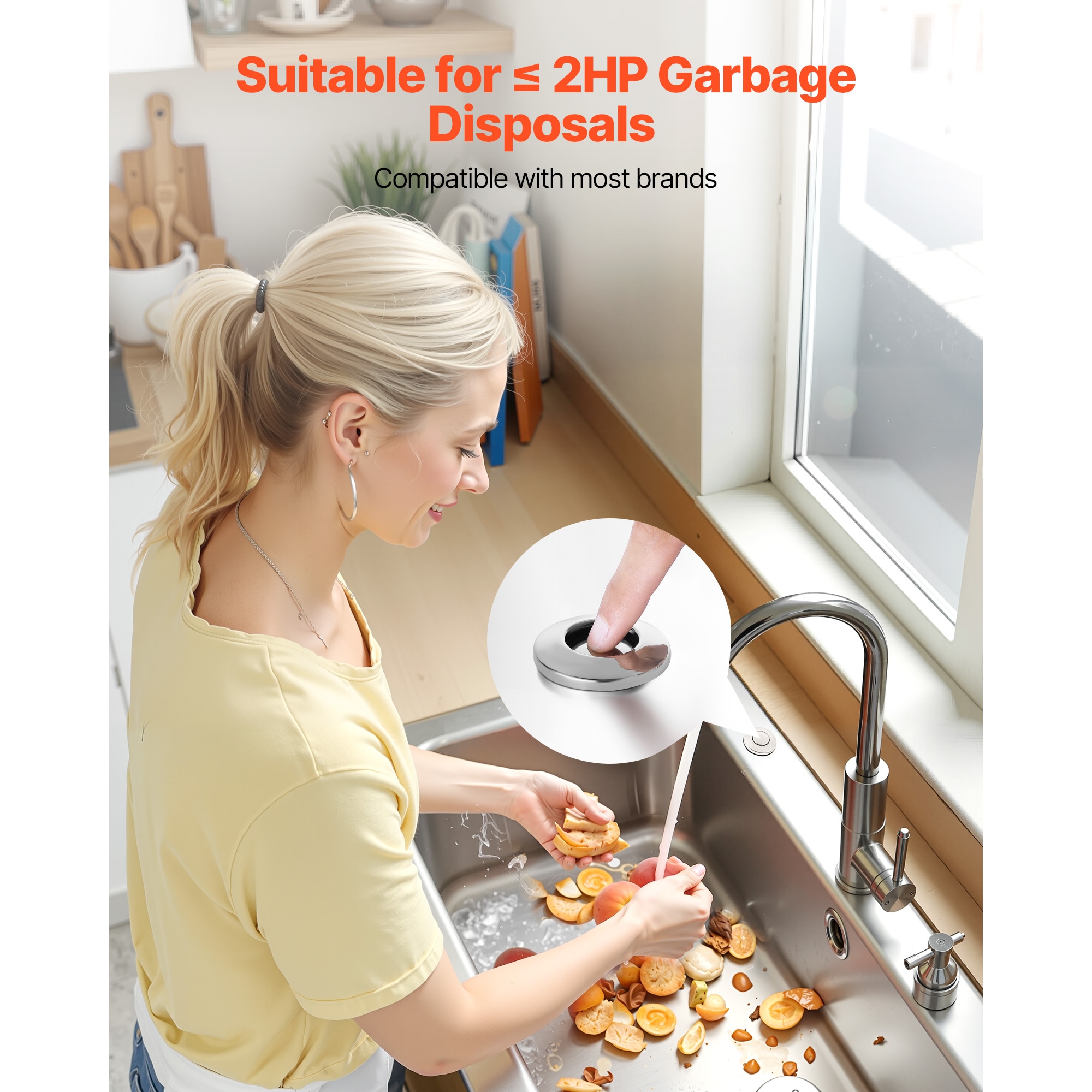 VEVOR SCLJCLQKQKGT15677V1 Garbage-Disposal-Parts - View #5