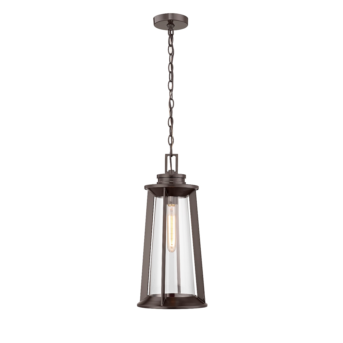 Bolling Regency Style Outdoor Hanging Lantern in Powder Coat Bronze