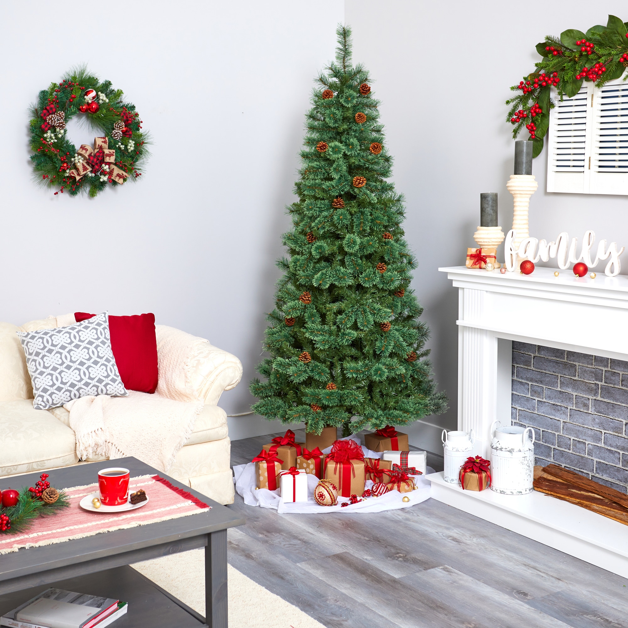 Nearly Natural T4510 Artificial-Christmas-Trees - View #5