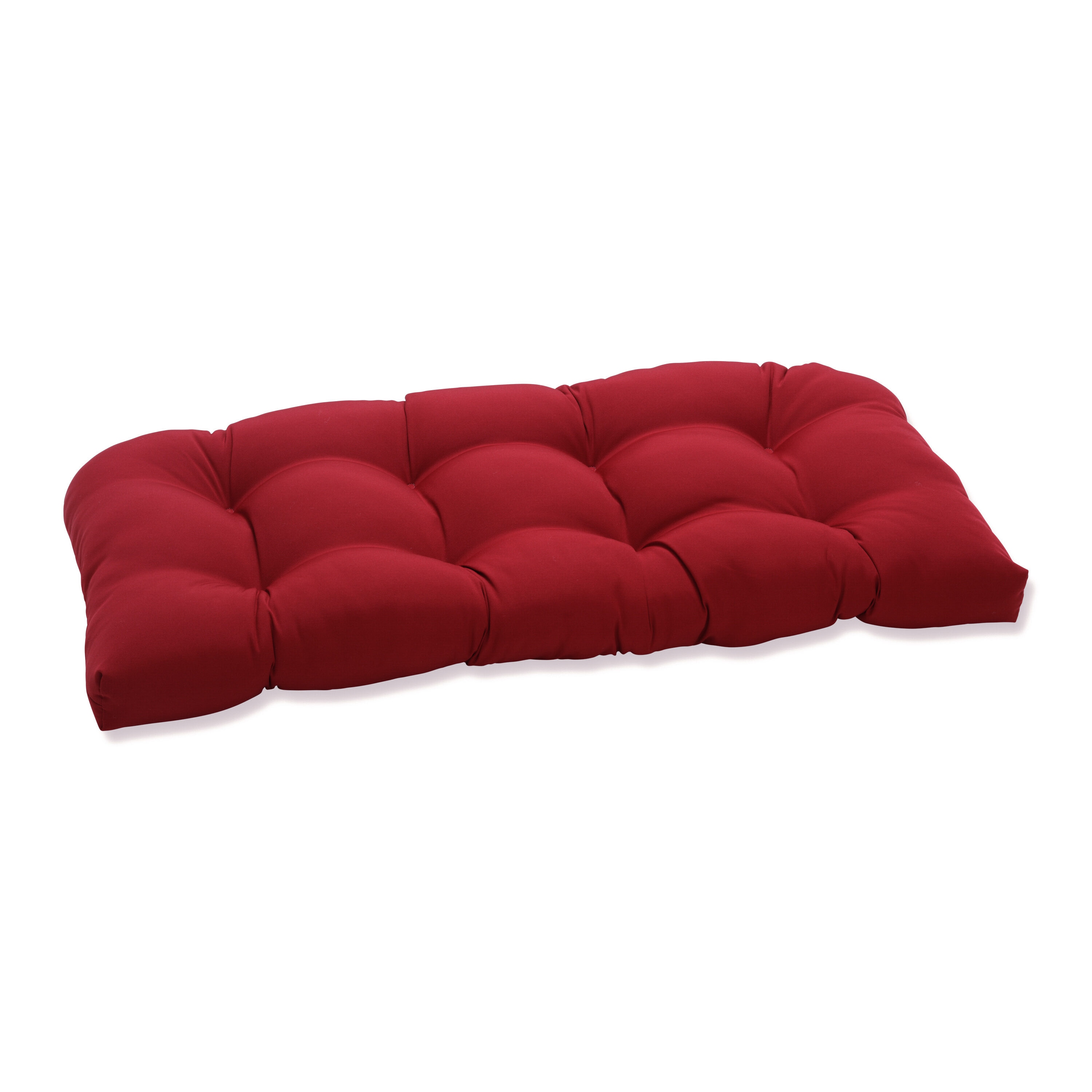 Pillow Perfect 19-in x 44-in Indoor Decorative Pillow in Red