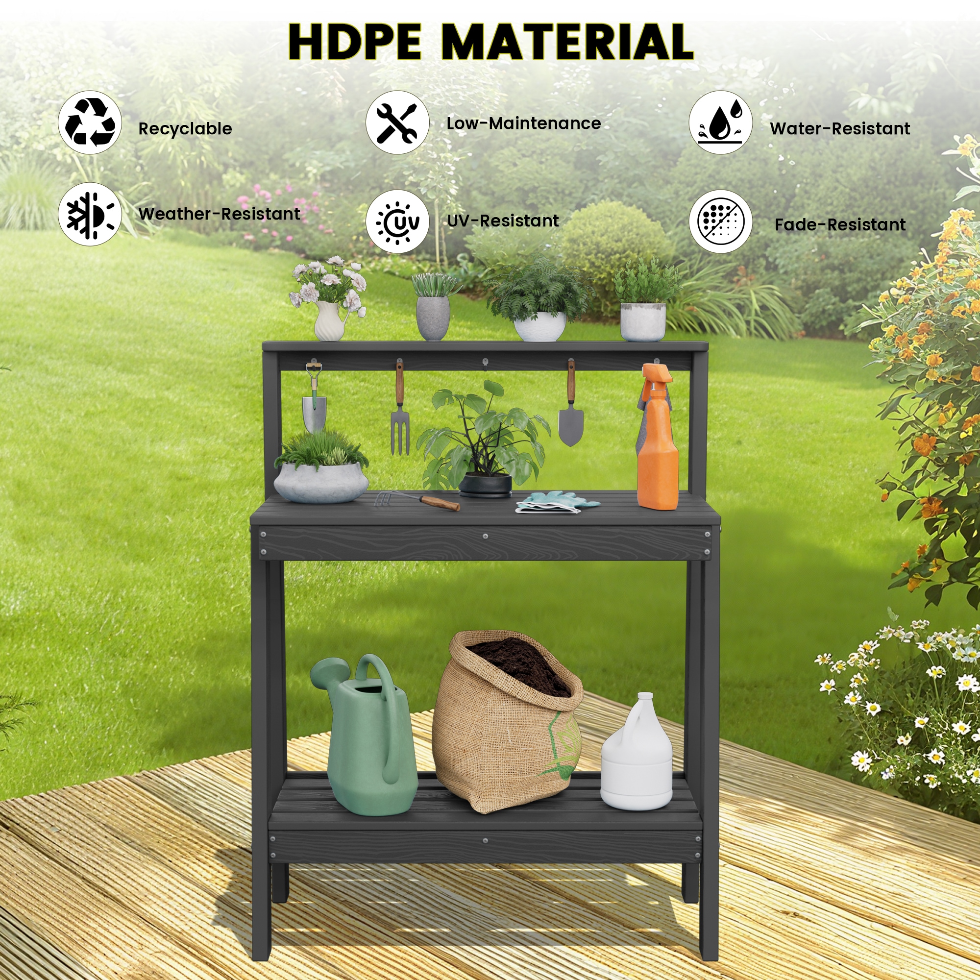 JEAREY JKTRYY-03-BN Potting-Benches - View #7