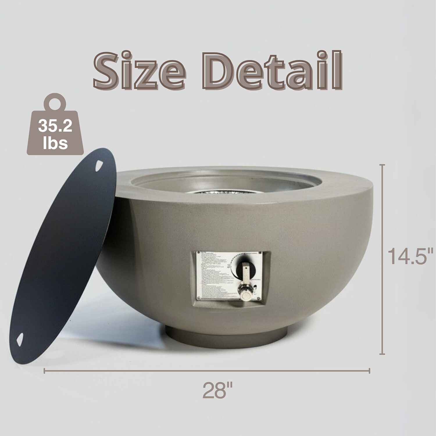 Mondawe MO-COH-64631 Outdoor-Gas-Firepits - View #4