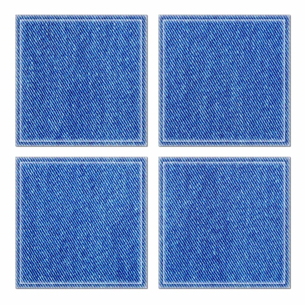Instant Mosaic 6890103 Upscale Designs 32-Pack Multicolor 6-in x 6-in Glossy Glass Random Wall Tile