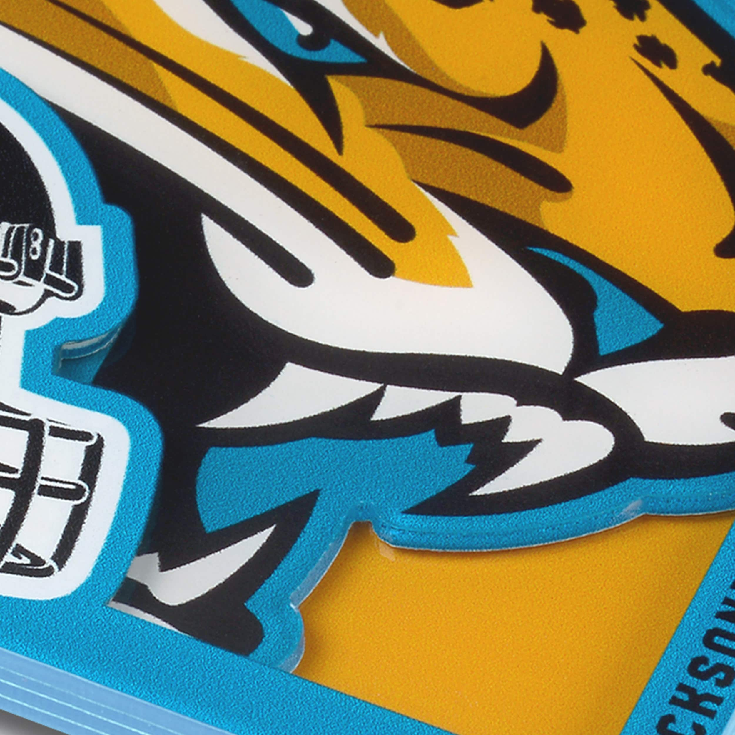 FANMATS NFL - Jacksonville Jaguars 3D Color Emblem on Type III