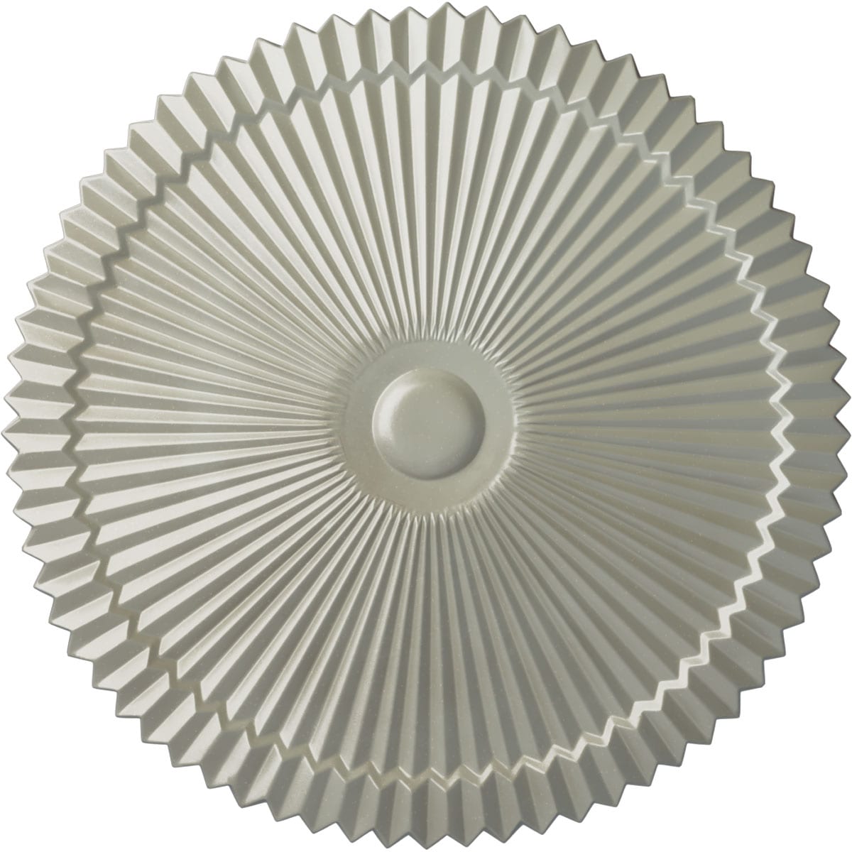 Ekena Millwork CM24SHFCS Shakuras 24-in W x 24-in L Painted Flash Copper Polyurethane Whole Ceiling Medallion