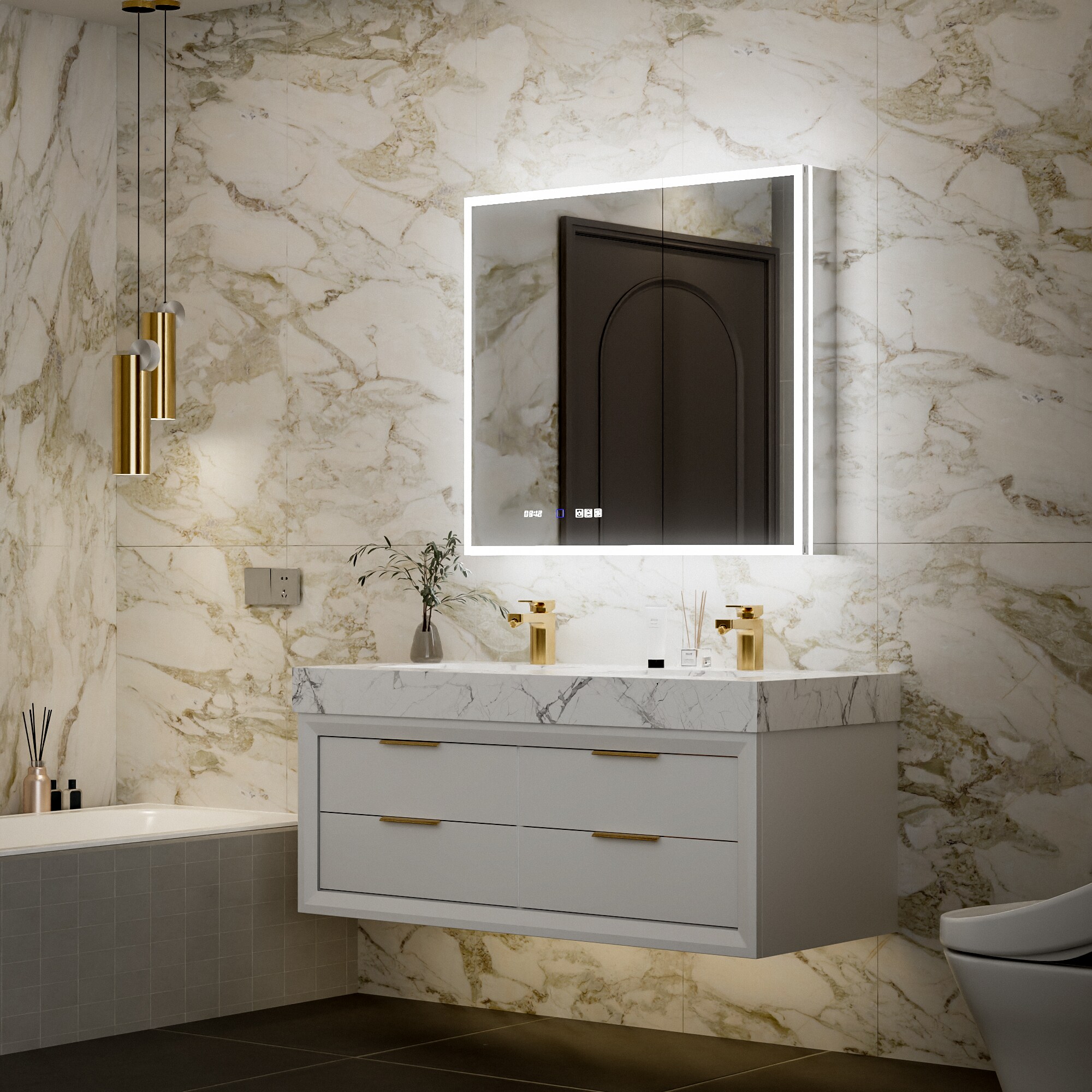 AAZJ JDEX-V12MED3632 Bathroom-Medicine-Cabinets - View #13