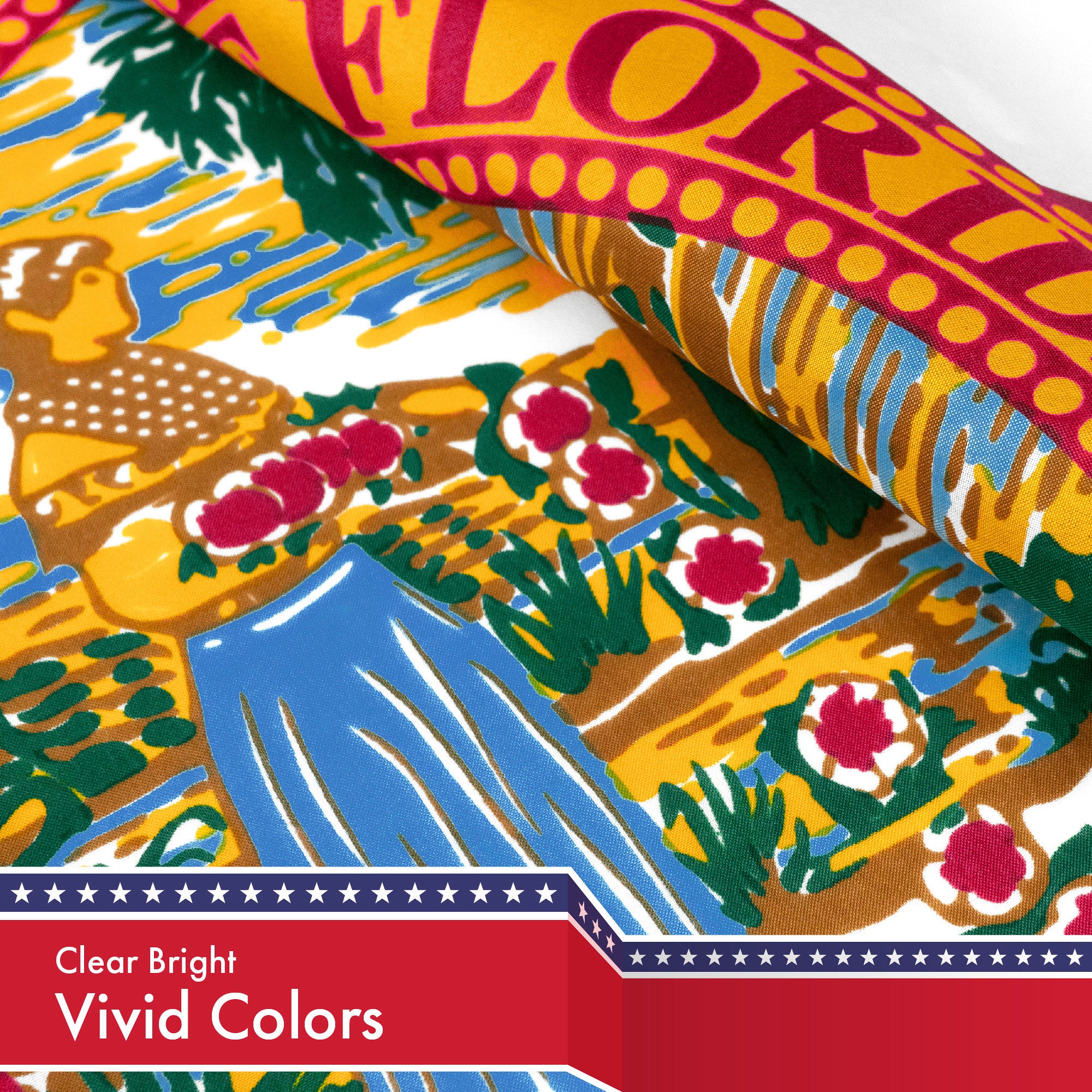 G128 FG-2FL-4P2 Decorative-Banner-Flags - View #3