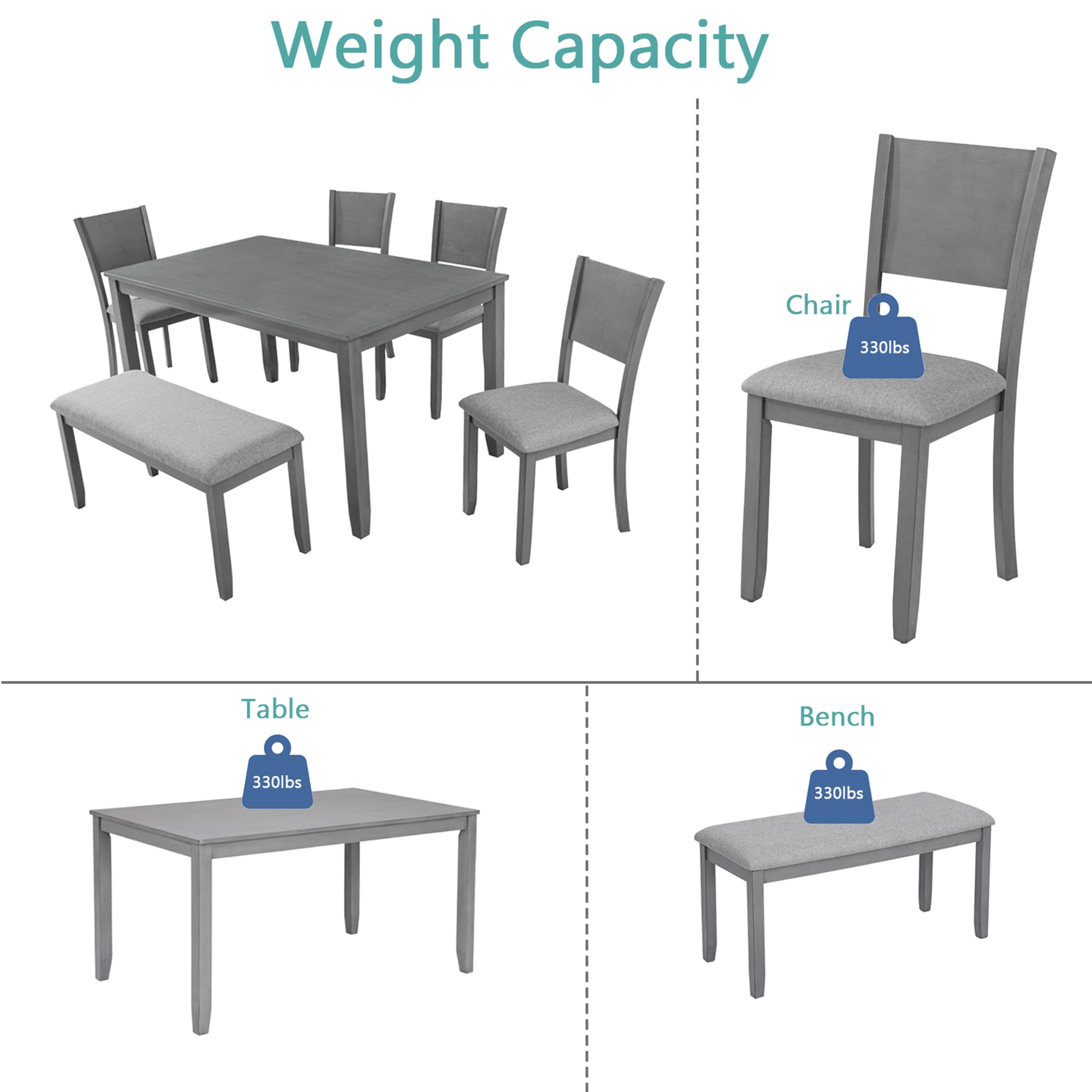Bybafun YC9900034 Dining-Sets - View #5