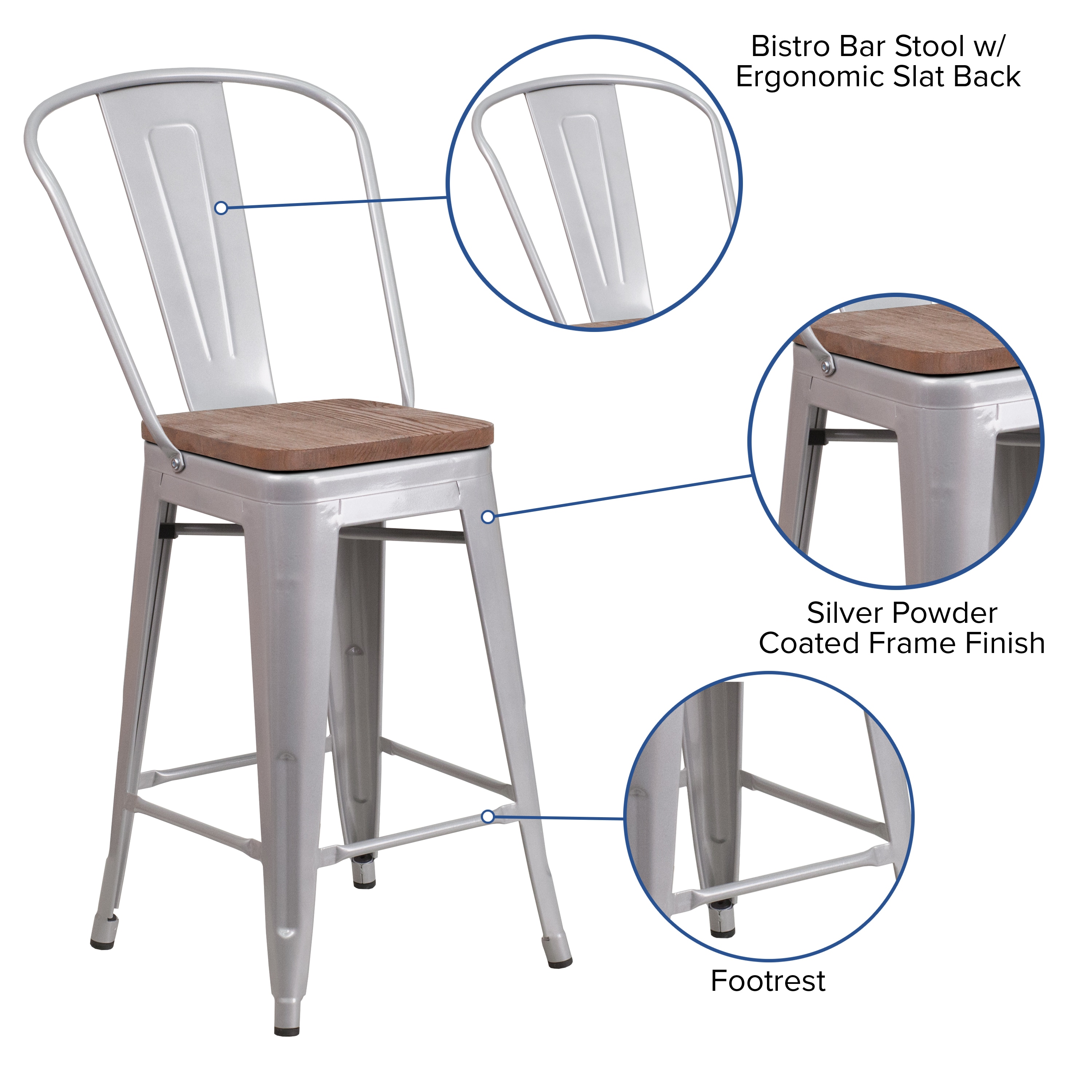 Flash Furniture 889142500087 stools - View #2