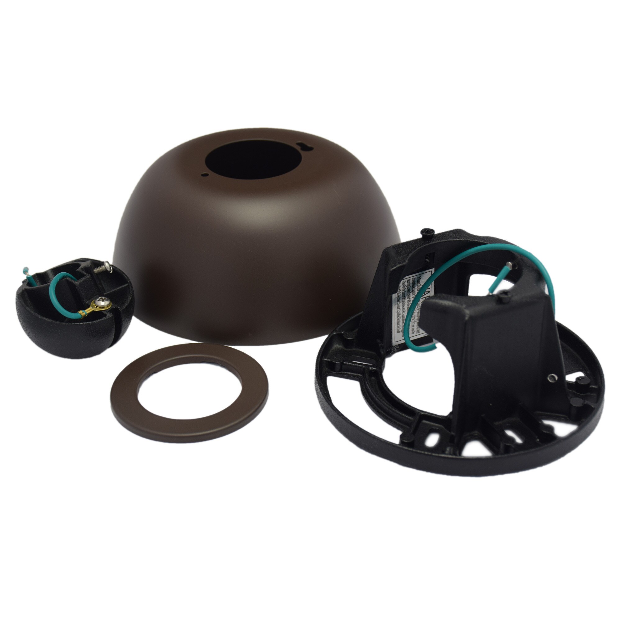 Fanimation SCK1-52OB Kit Universal 6.5-in Oil-Rubbed Bronze Steel Indoor Angle Mount Capable Ceiling Fan Sloped Ceiling Kit Mounting Hardware