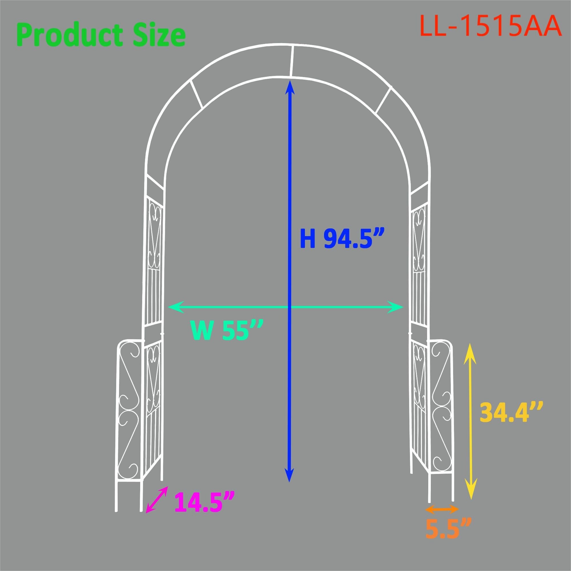 Yiekholo LL-1515AA Garden-Trellis - View #4