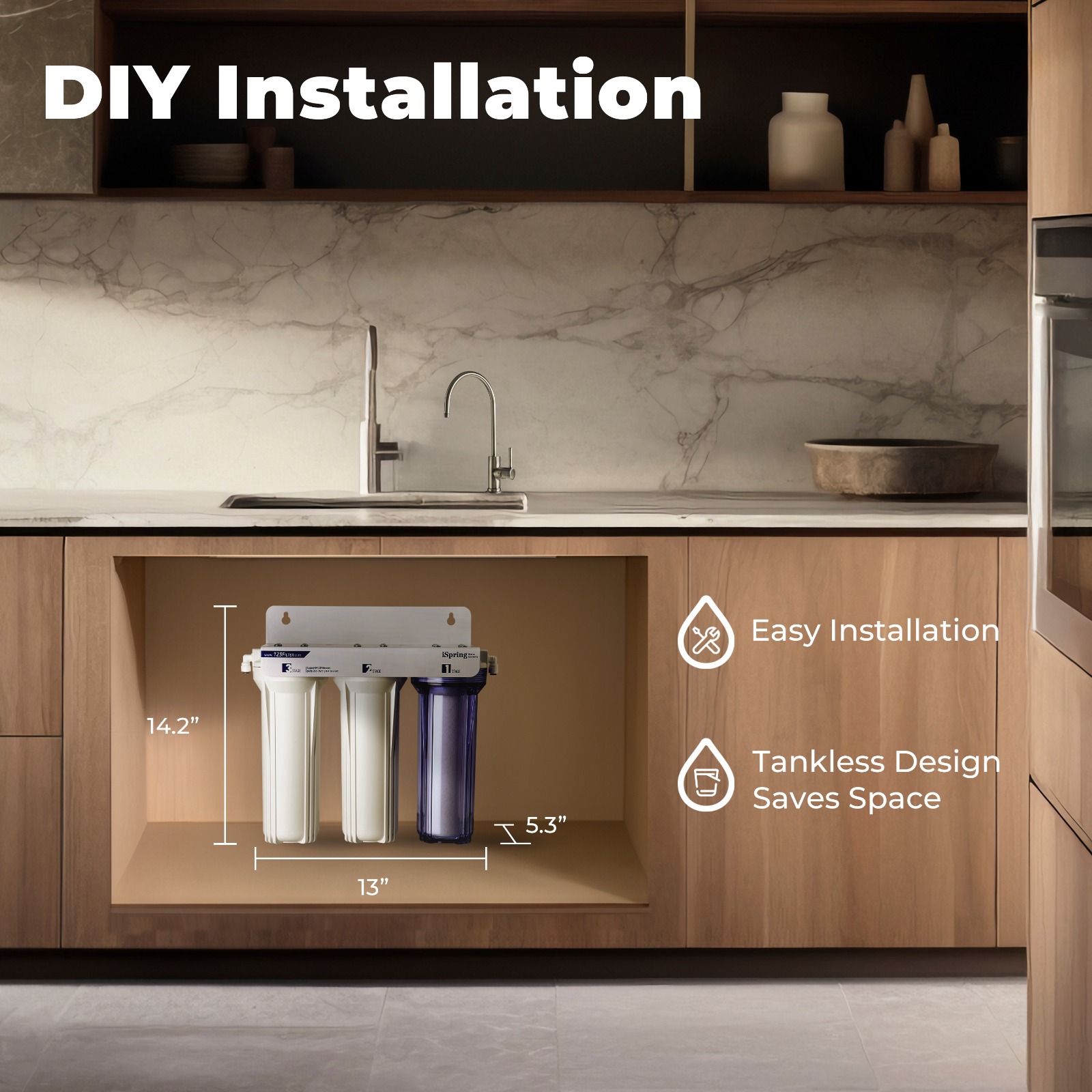 iSpring US31-NC Under-Sink-Filtration-Systems - View #5