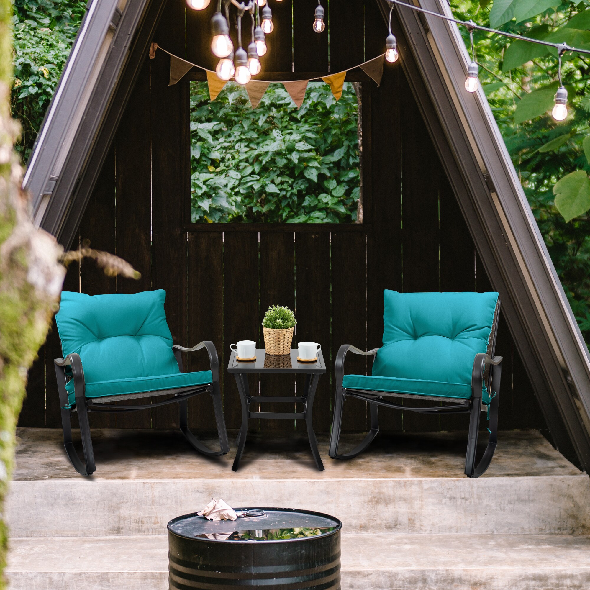 Kozyard KZF606BLU Patio-Conversation-Sets - View #2