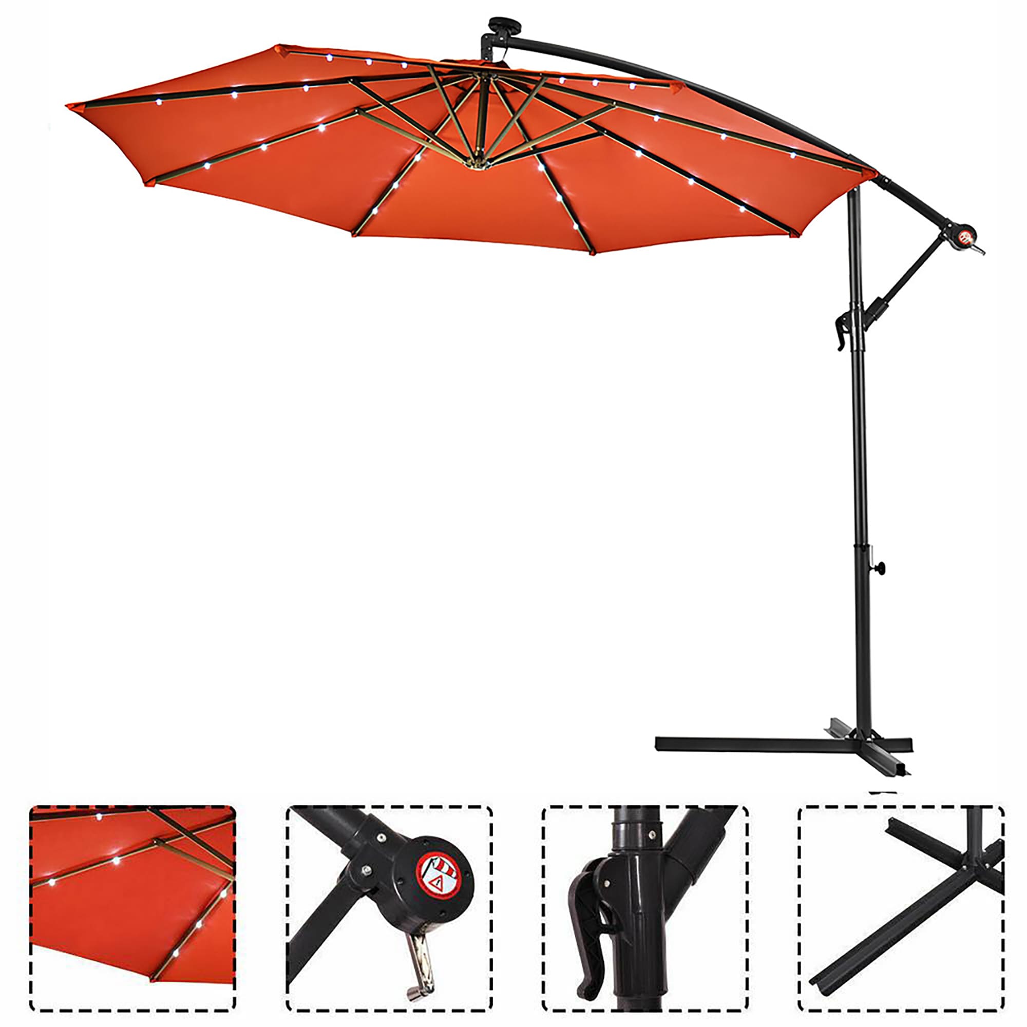 Forclover HYFW-S54OR Umbrellas-2 - View #2