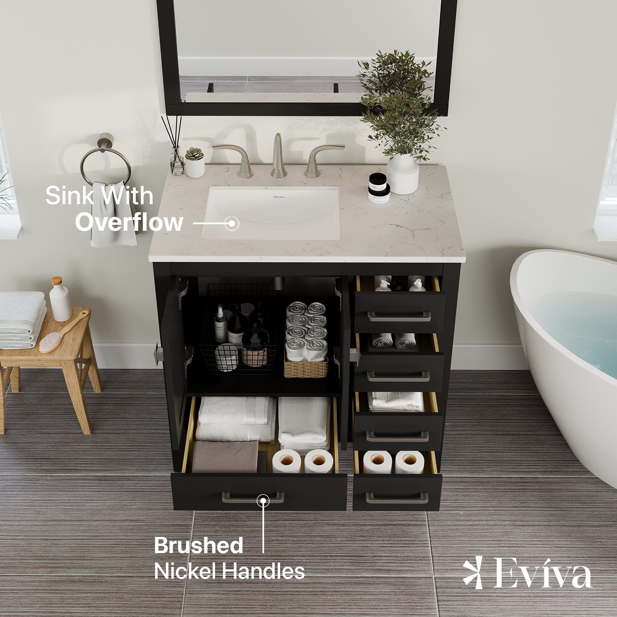 Eviva EVVN412-36ES Bath-Vanity-Combo - View #4